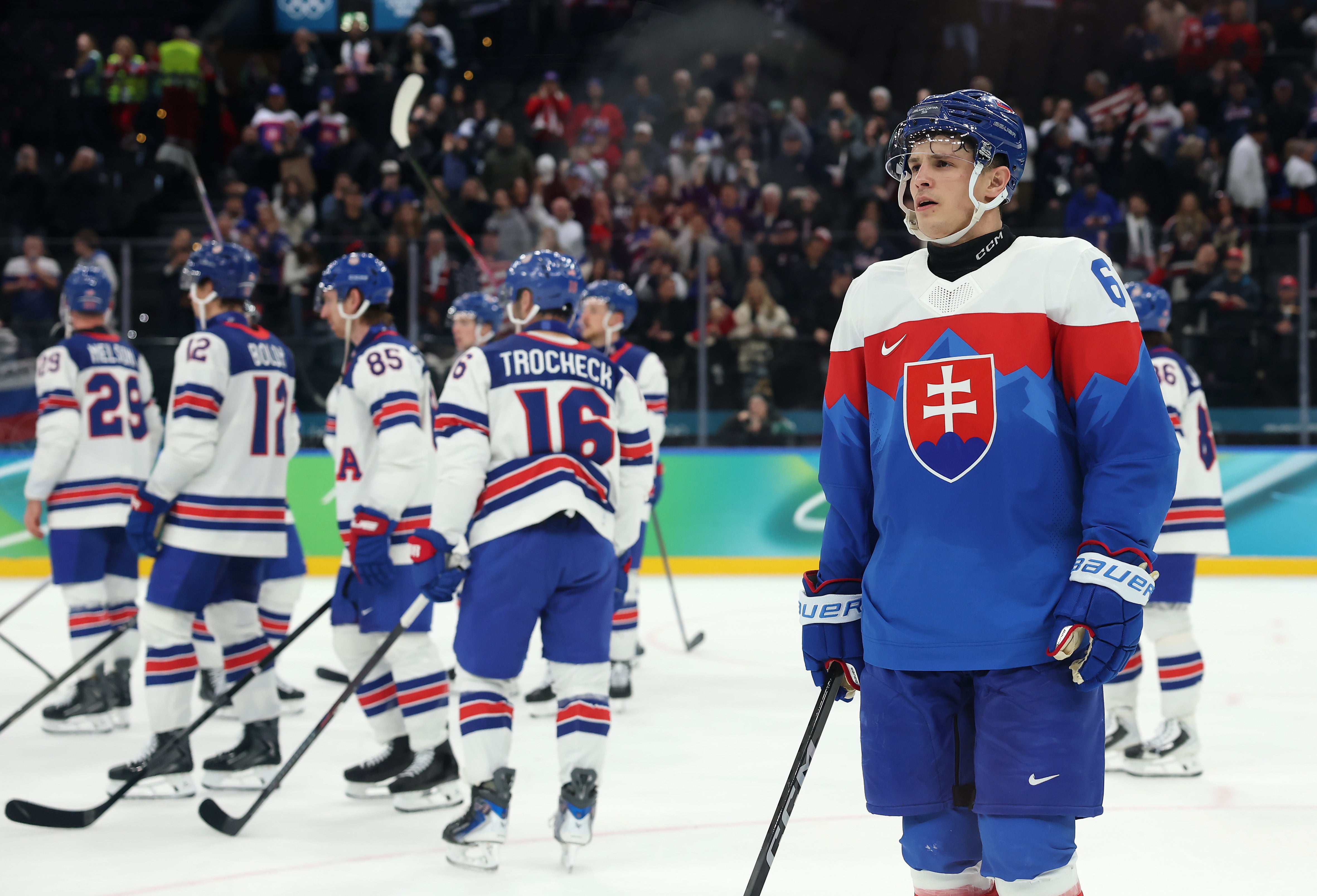 The USA breezed past Slovakia to reach the final