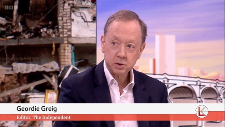 Johnson’s Ukraine comments typical of his attention-seeking, says Independent editor-in-chief