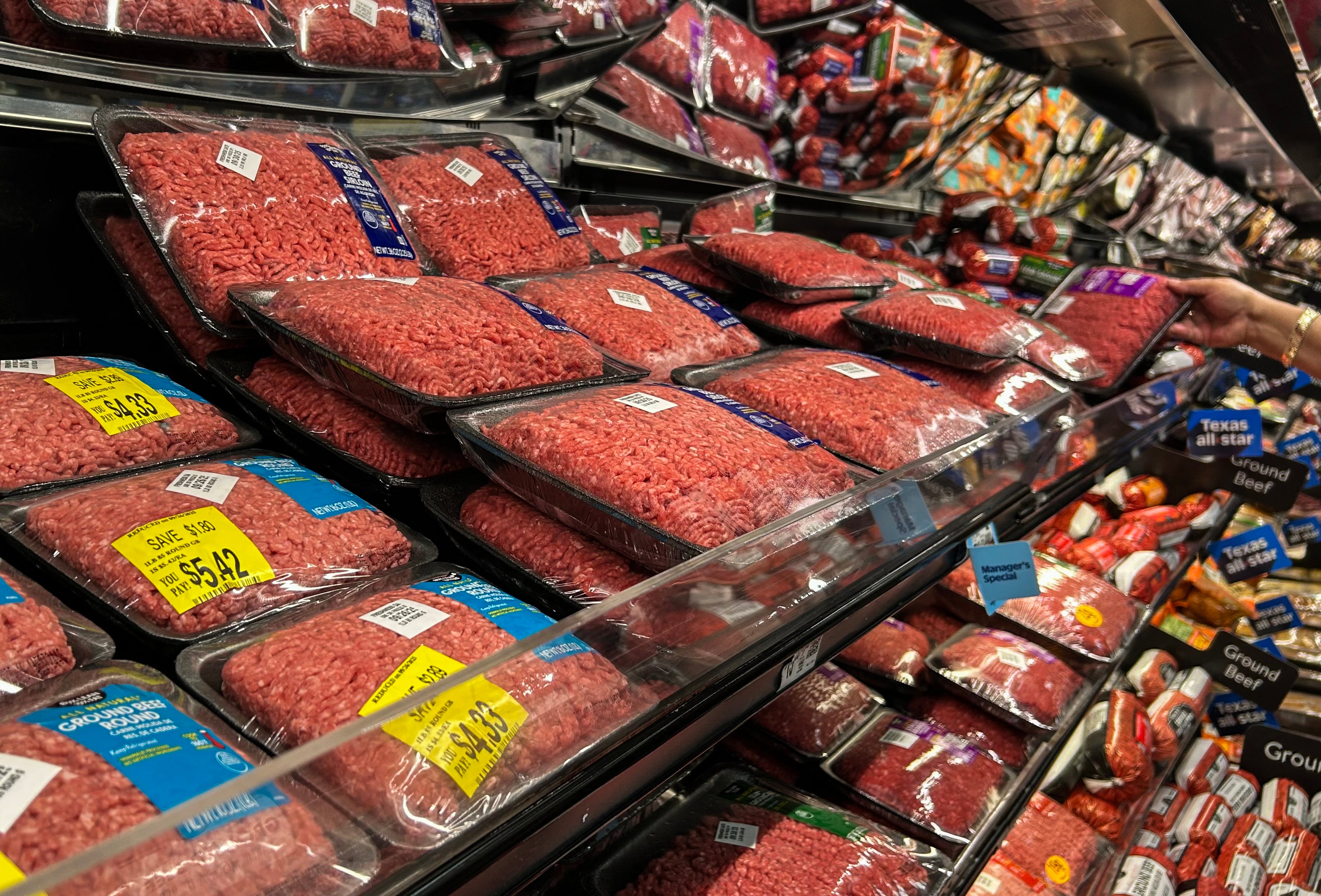 Four varieties of ground beef sold at Food Lion in Virginia are being recalled