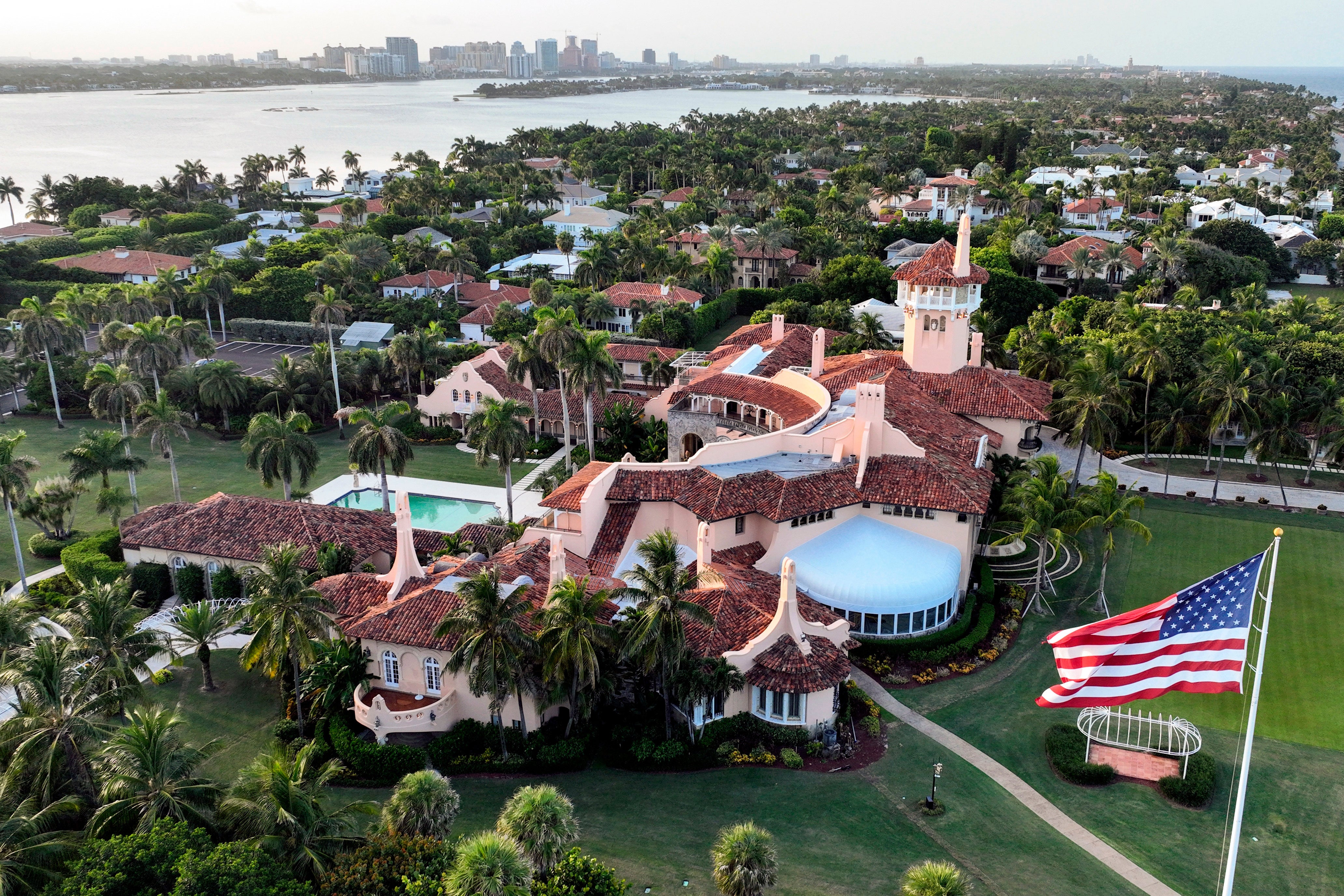 Trump is in Washington, D.C. this weekend but often spends the weekend at his Florida residence, where he golfs on Sundays