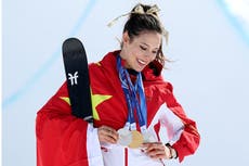 Eileen Gu learns of grandmother’s death after winning Olympic gold as Chinese star pays tribute