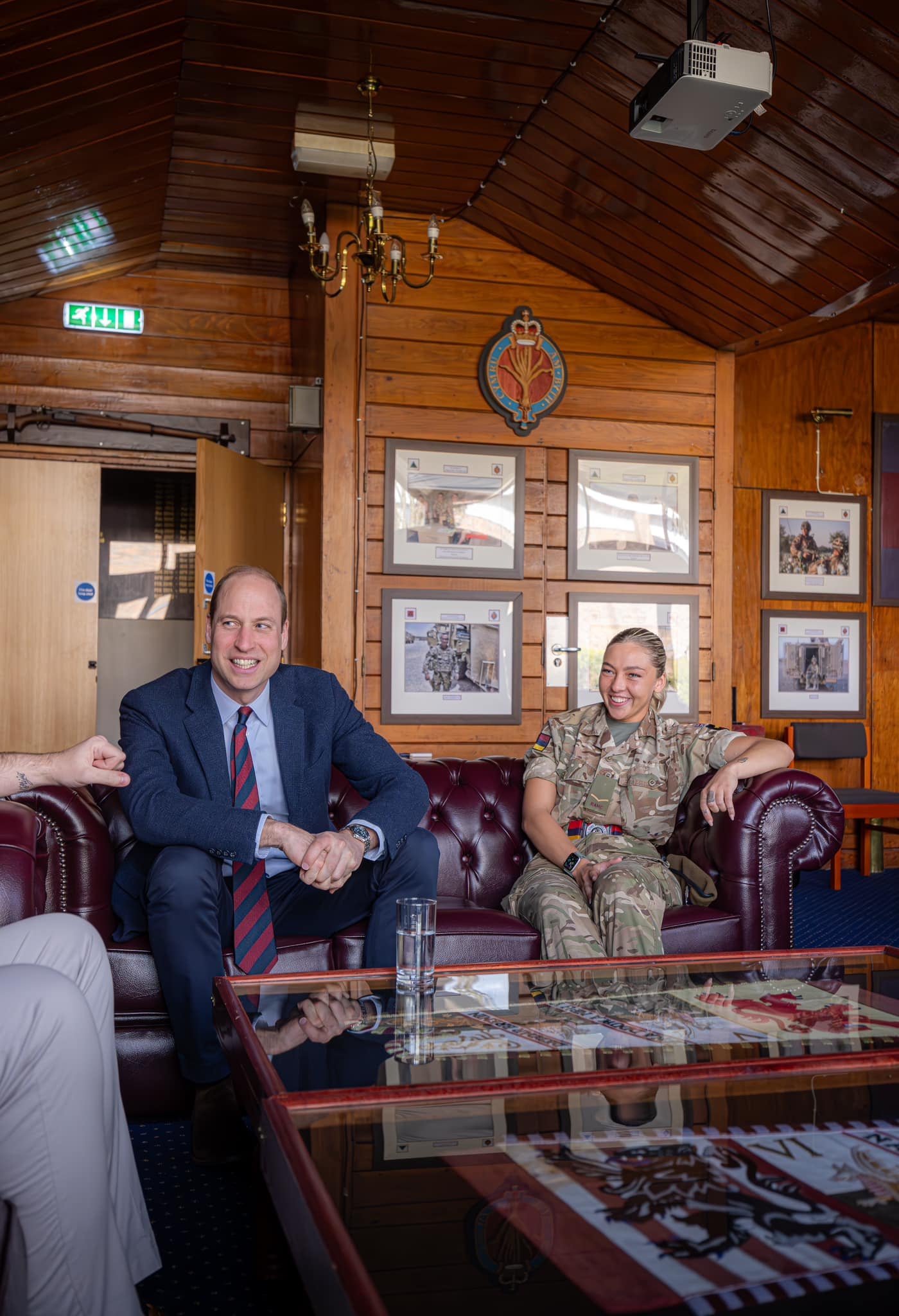The Prince of Wales paid tribute to Corporal Lucy Wilde, a former member of the Welsh Guards, who he met in 2024