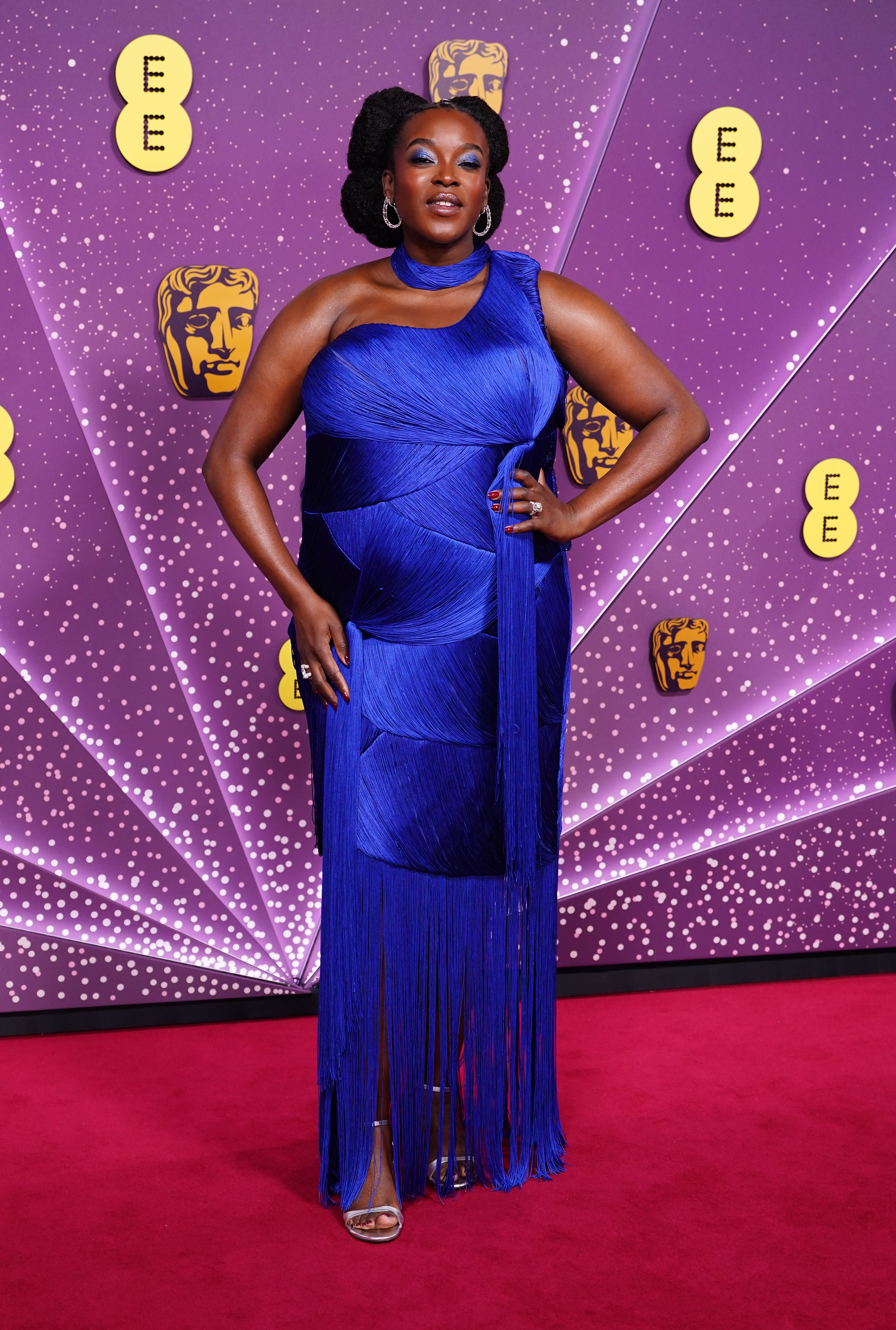 Wunmi Mosaku, is up for best supporting actress for Sinners (Ian West/PA)