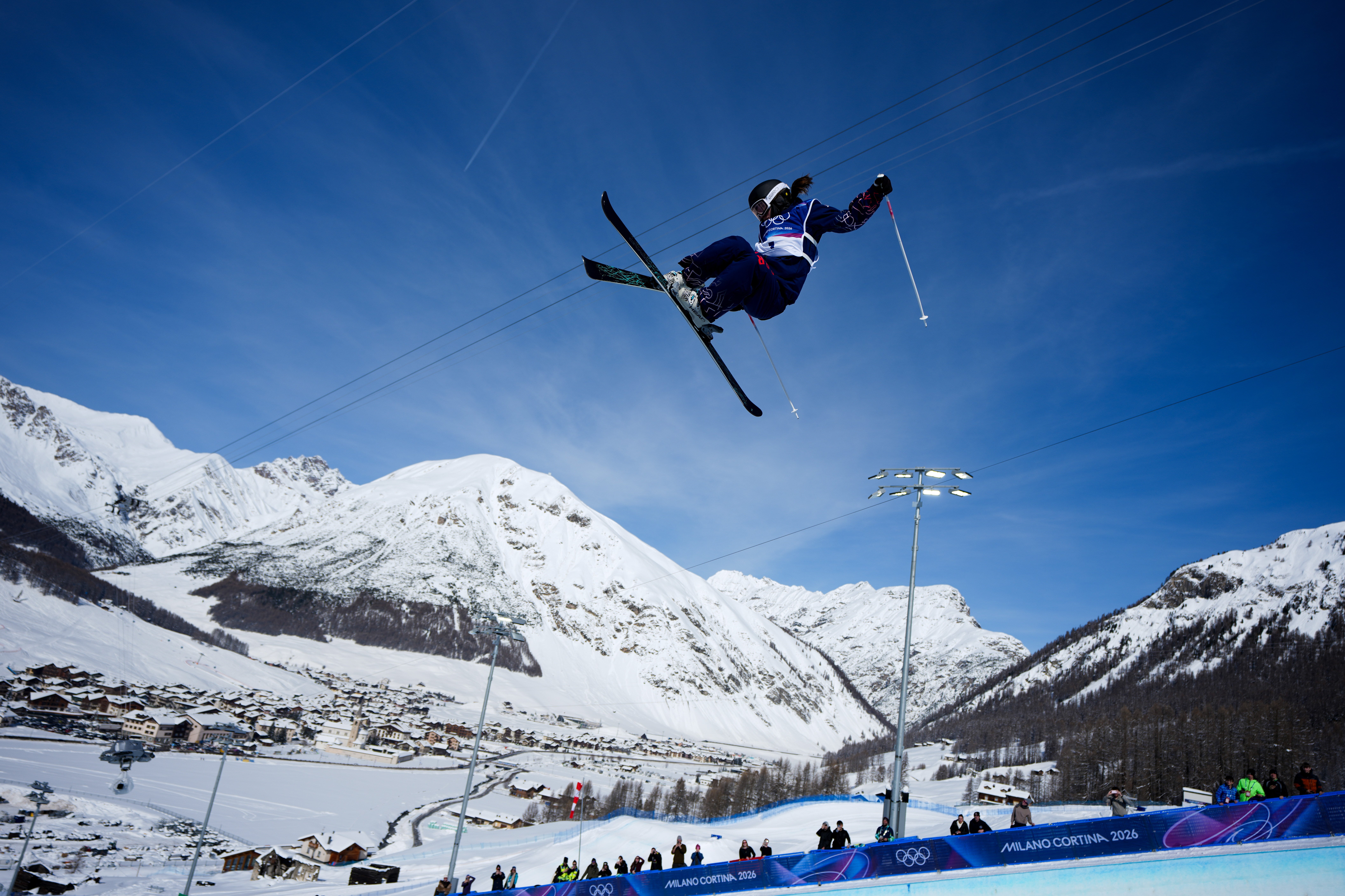 APTOPIX Milan Cortina Olympics Freestyle Skiing