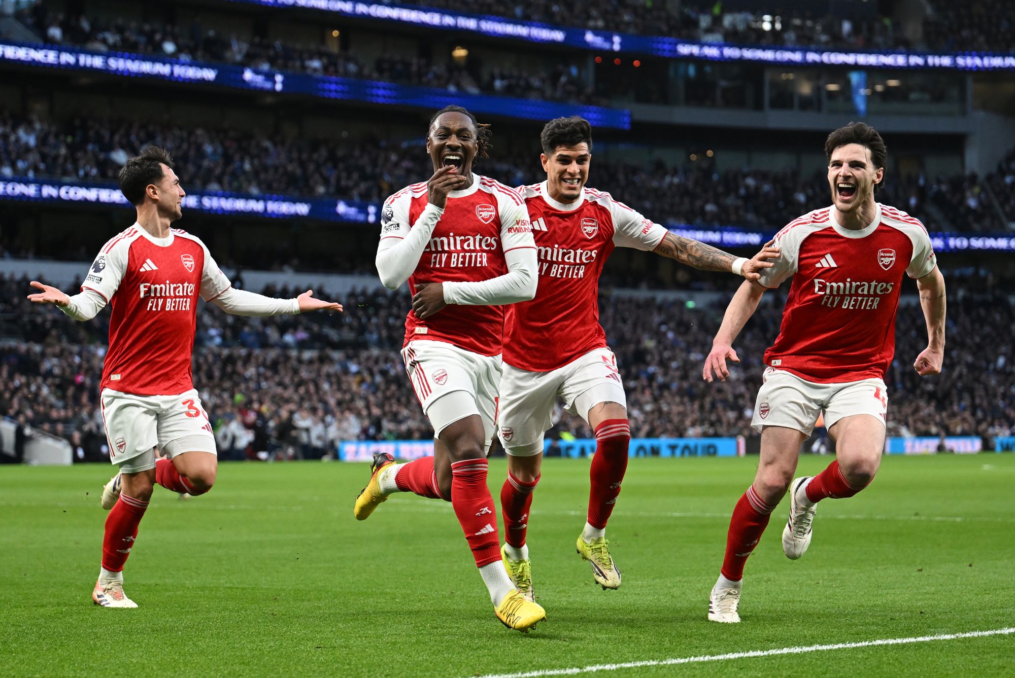 Tottenham v Arsenal live: Gyokeres and Eze earn big north London derby win for Premier League leaders