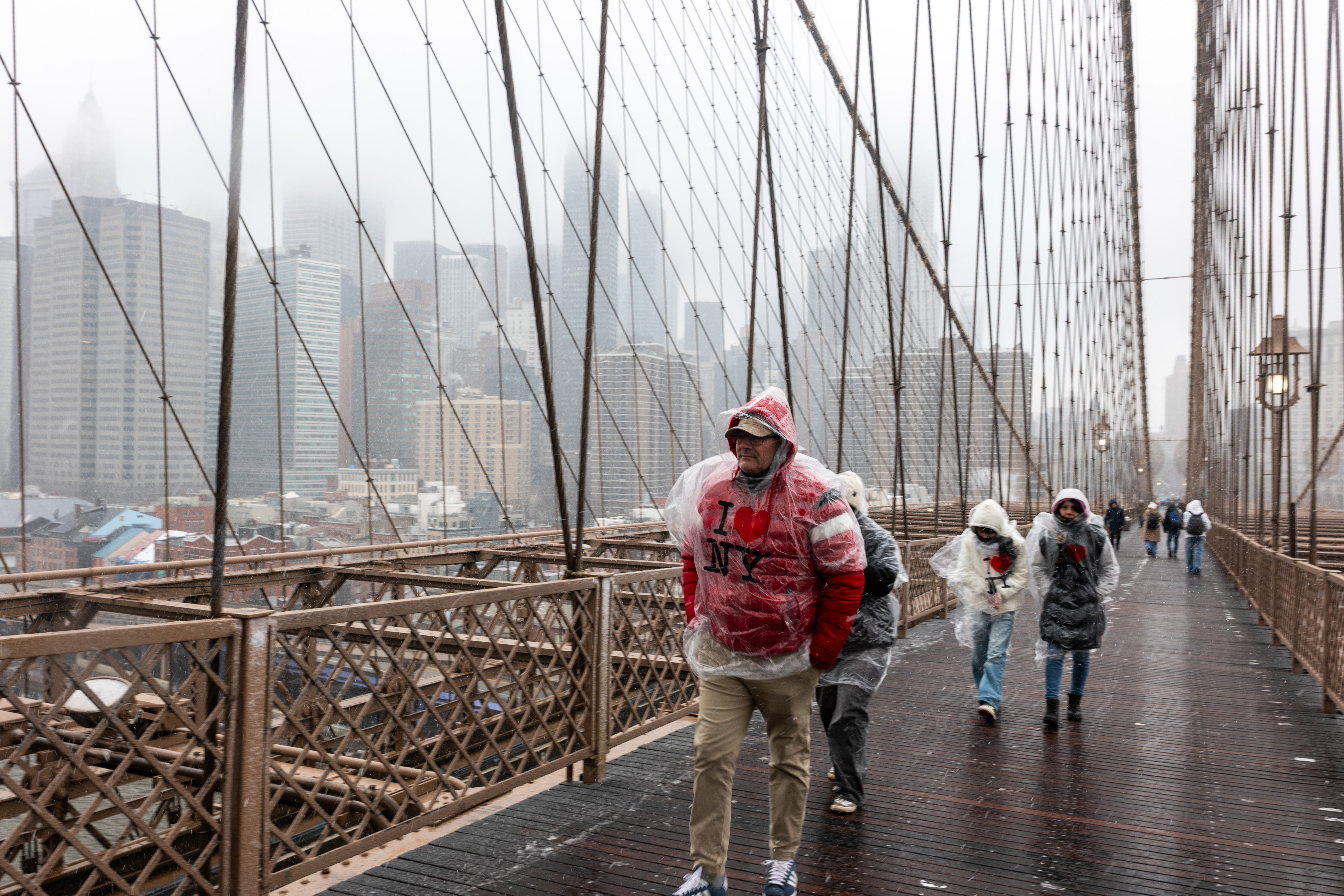 A blizzard warning is in effect until 6 p.m. on Monday