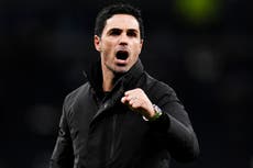 Mikel Arteta: Arsenal showed what they are made of by thumping Tottenham