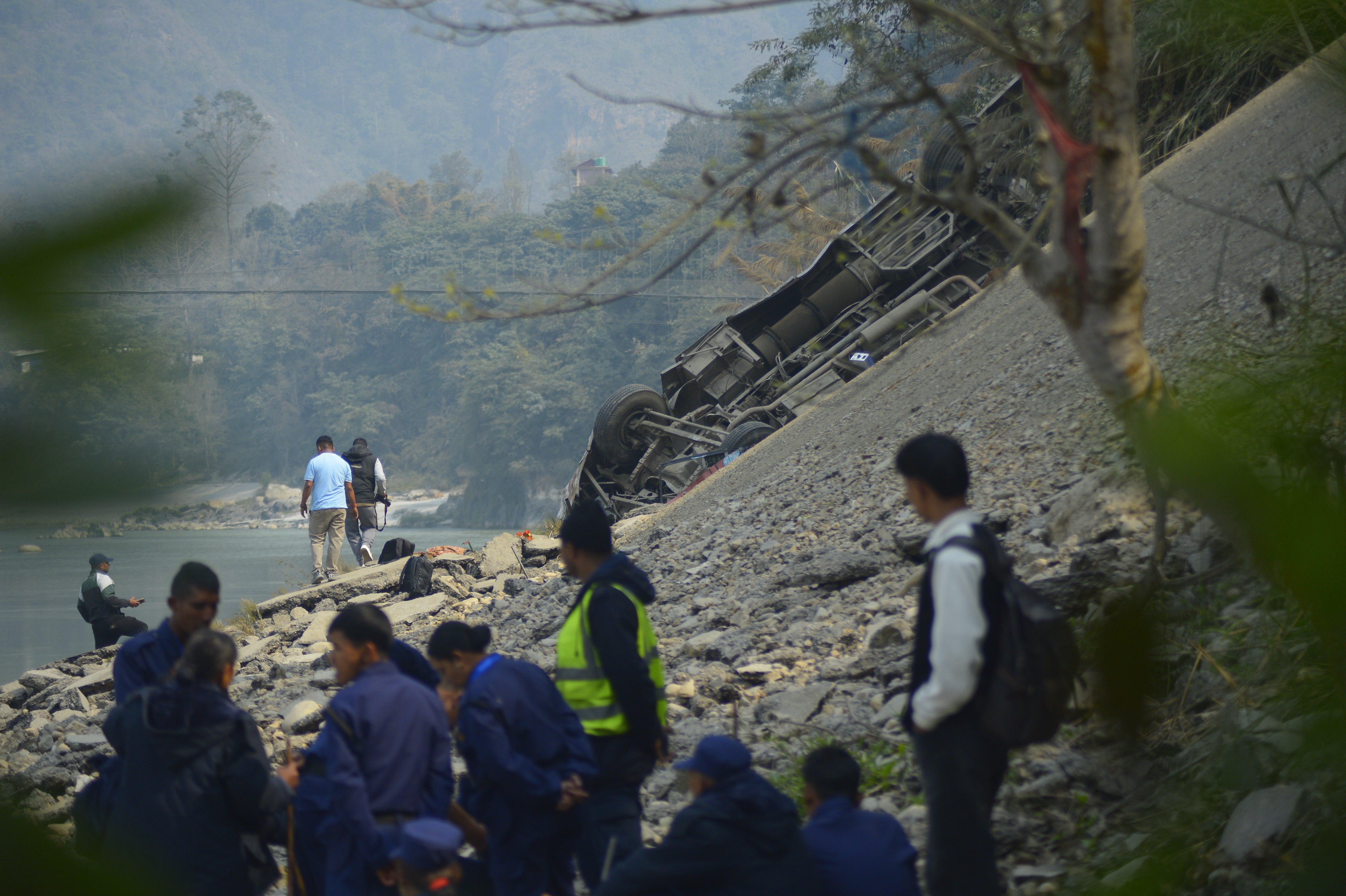 A 24-year-old British national was among those killed in a bus crash in Nepal.