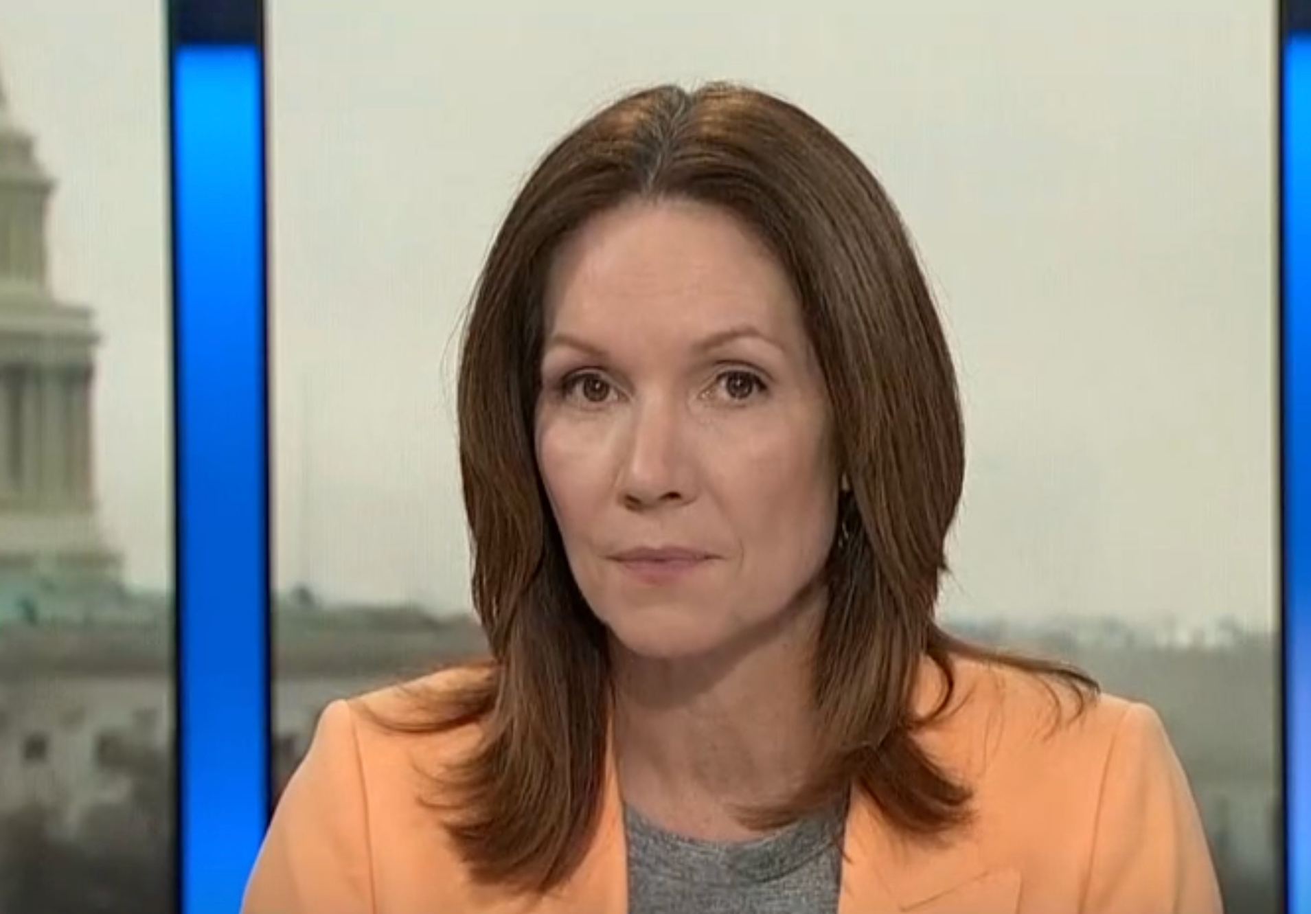 C-SPAN host Greta Brawner eventually cut off John Barron during his speech