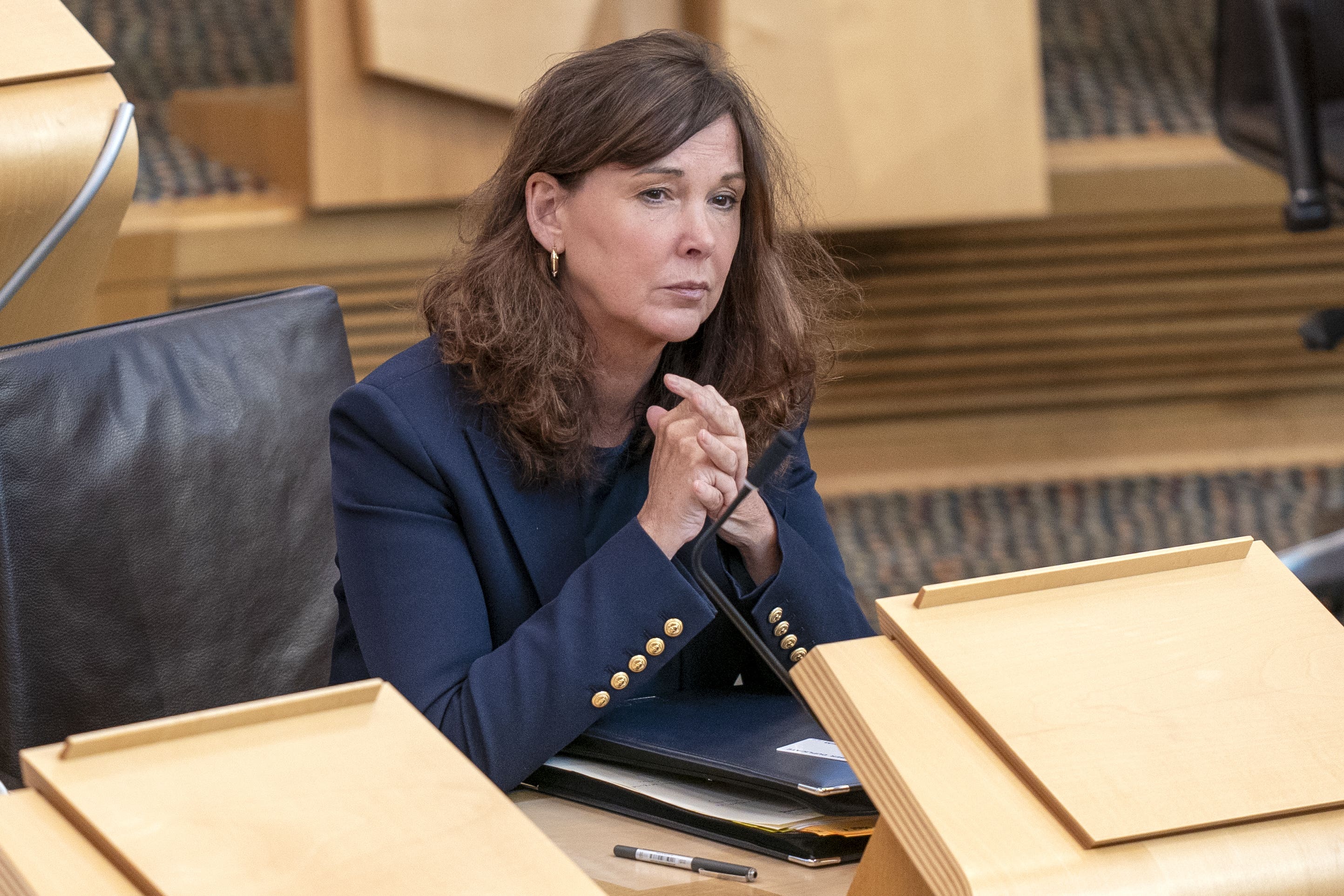 Lord Advocate Dorothy Bain KC has a dual role (Jane Barlow/PA)