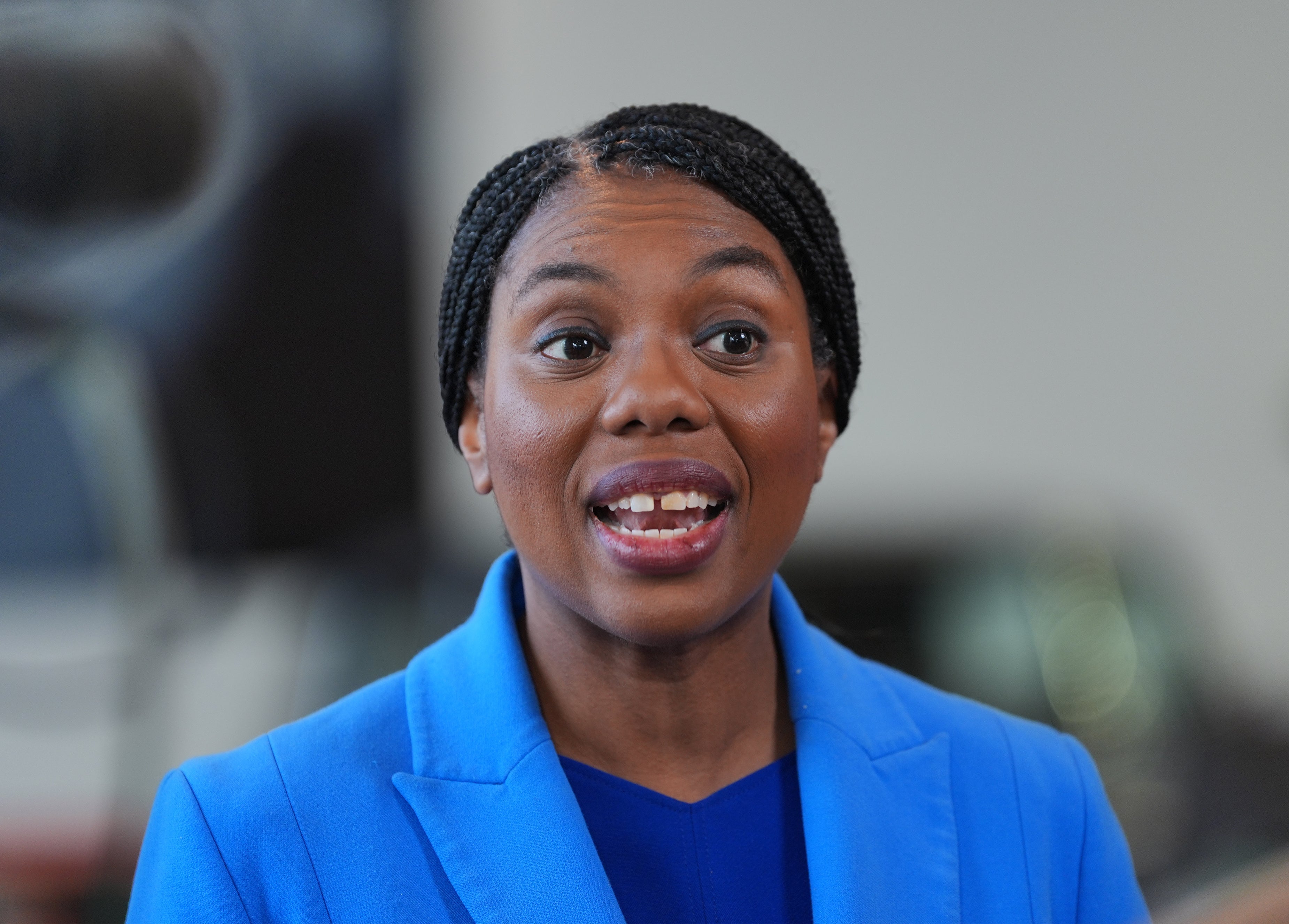 Conservative leader Kemi Badenoch has said the student loan system is ‘not working properly’