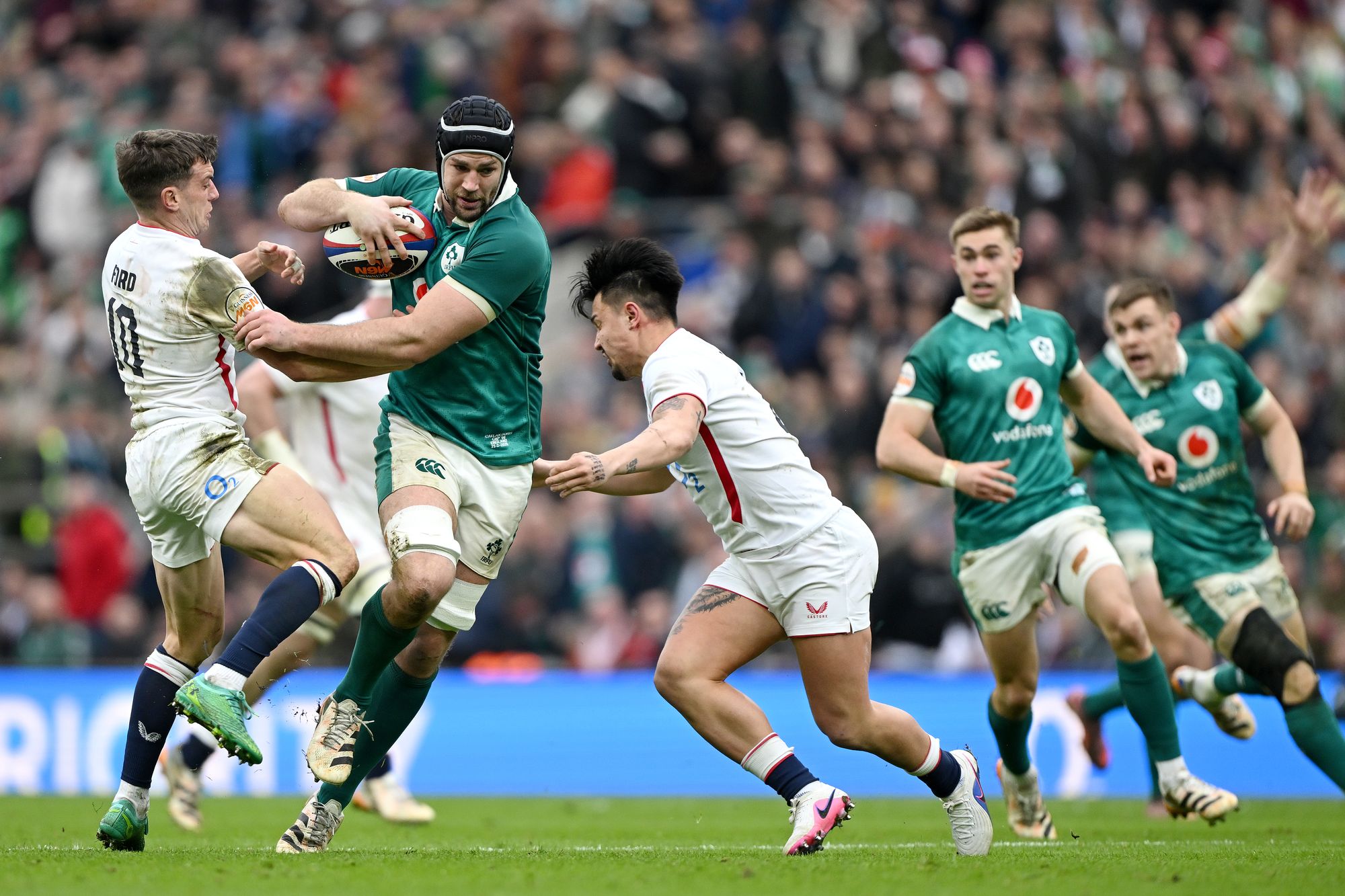Caelan Doris was one of Ireland's best at Twickenham
