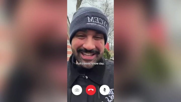 Mamdani calls students to announce school closure as worst storm in decade hits New York