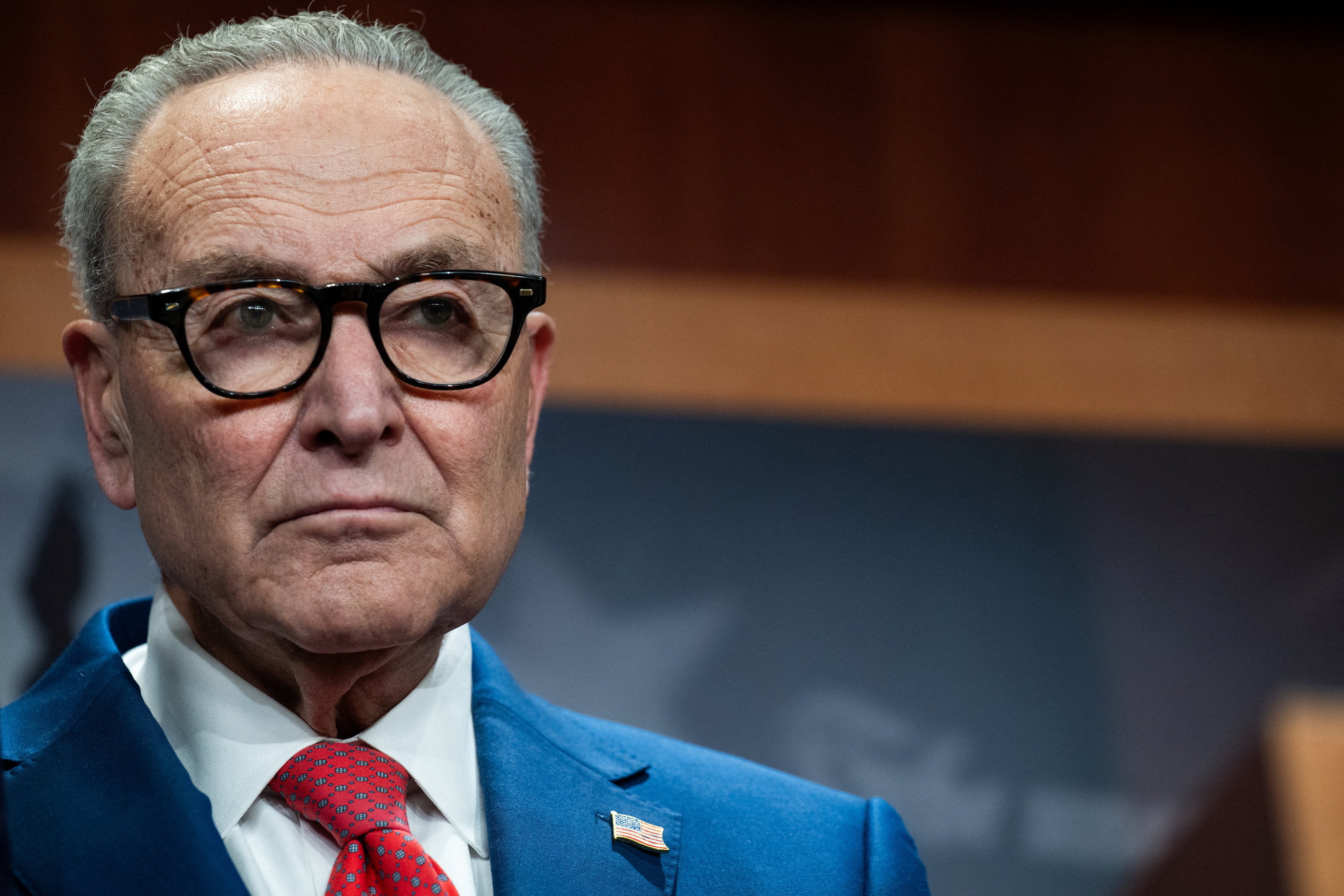 Senate Minority Leader Chuck Schumer rebuked President Donald Trump for casting his ain ballot successful nan predetermination by mail, contempt spending nan past six twelvemonth trying to clampdown connected nan believe by claiming it is susceptible to manipulation