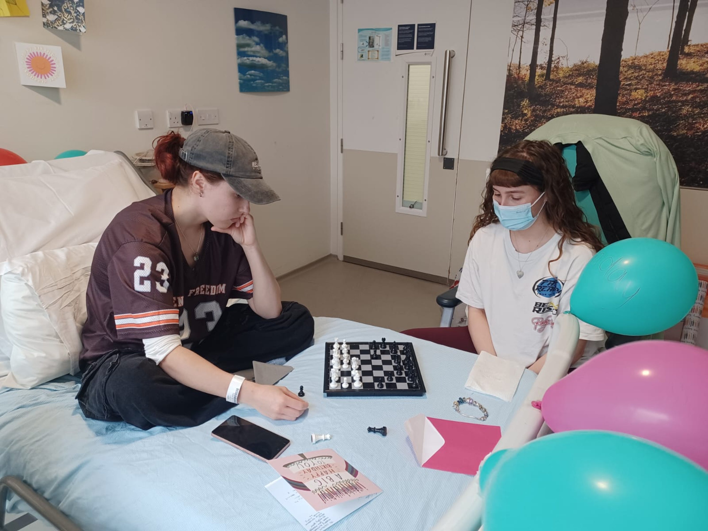 Because their DNA is almost the same, Grace could not donate her stem cells to Caitlin