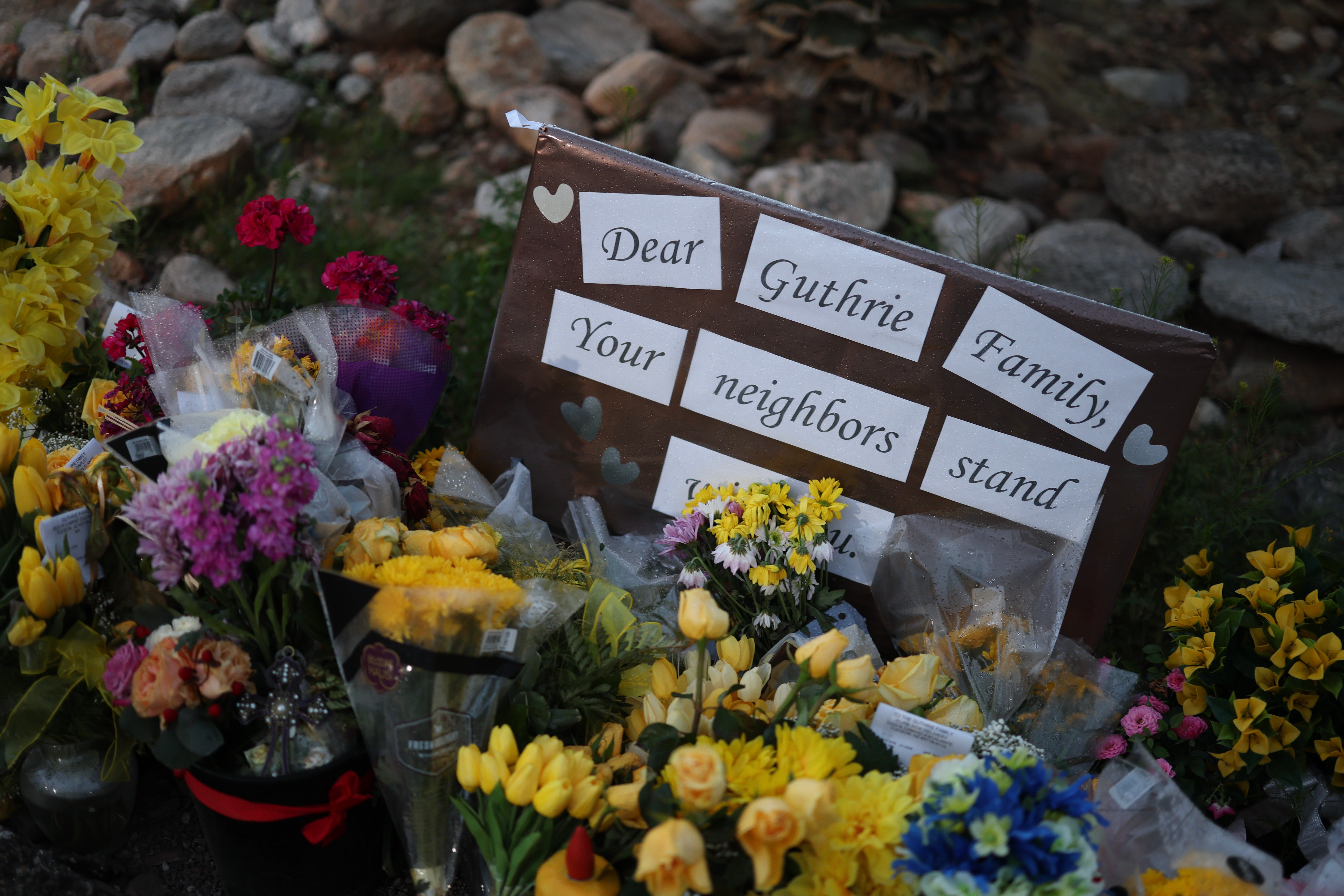 A information of nan makeshift memorial extracurricular Nancy Guthrie’s home. On Monday, Nancy’s daughters, Annie and TODAY co-host Savannah Guthrie, visited nan memorial