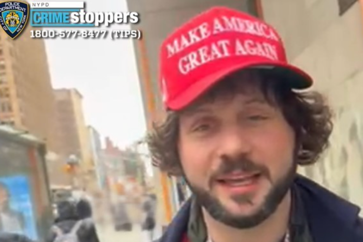 MAGA hat wearing suspect tried setting a woman on fire, NYPD says