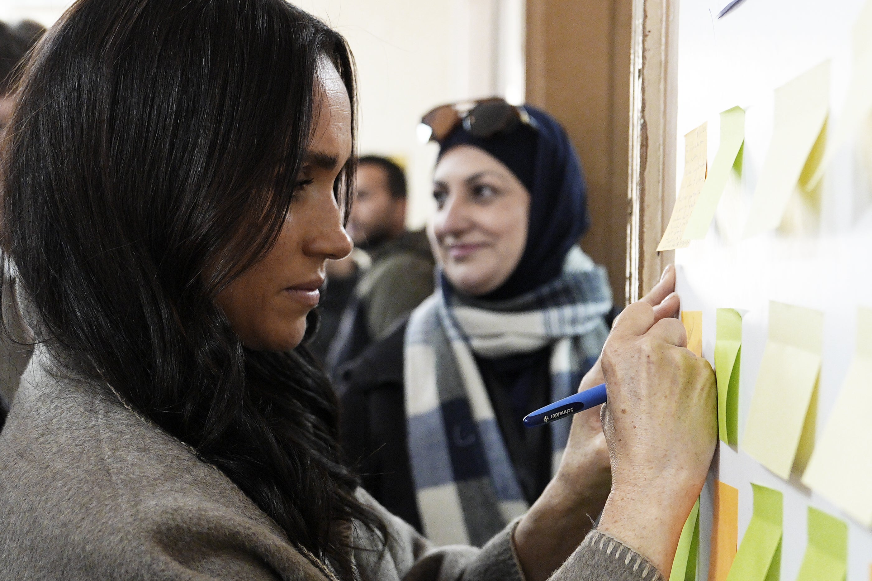 On Thursday, the couple’s engagements included a visit to Jordan’s National Centre for Rehabilitation of Addicts in Amman