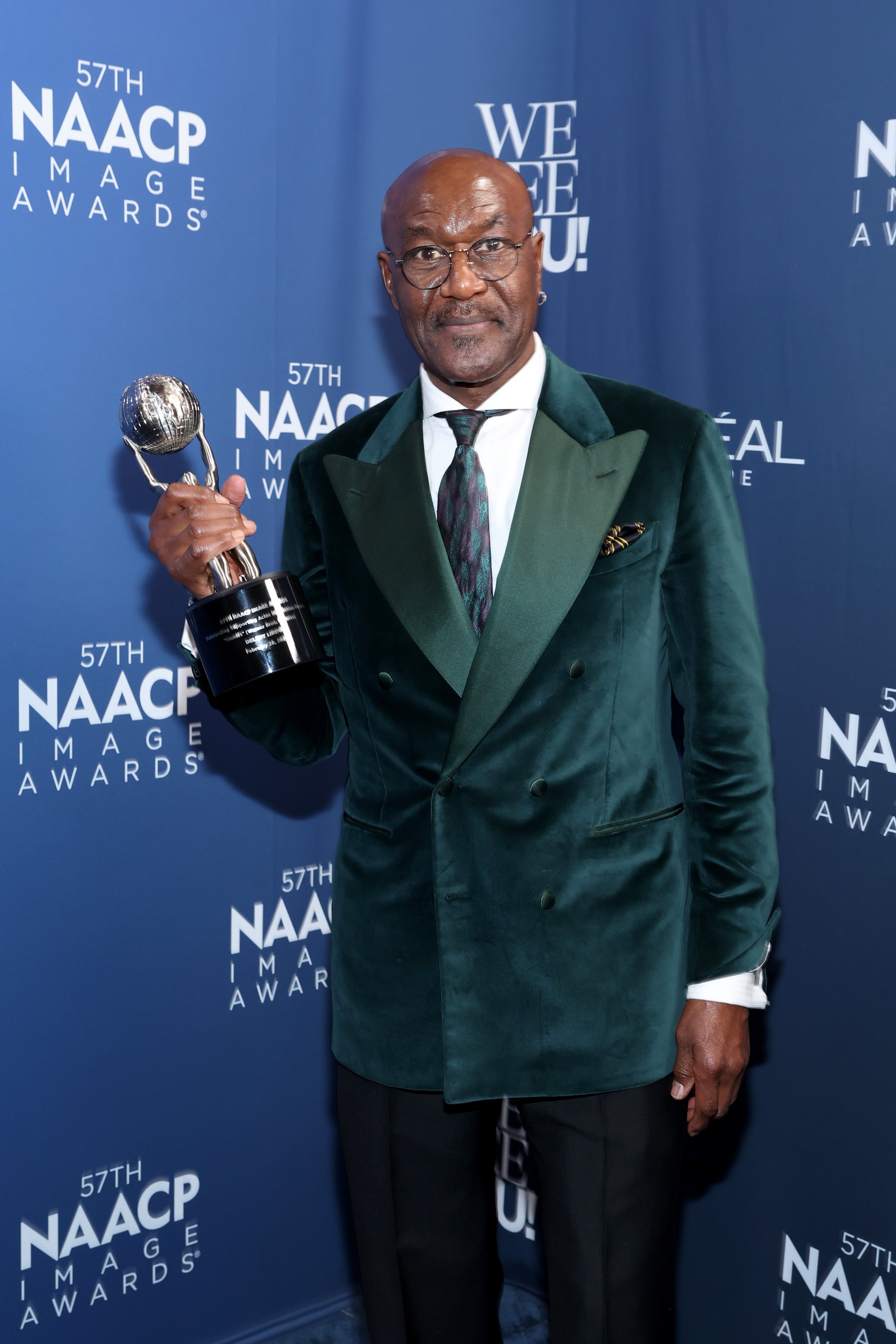 Delroy Lindo pictured at the NAACP Image Awards