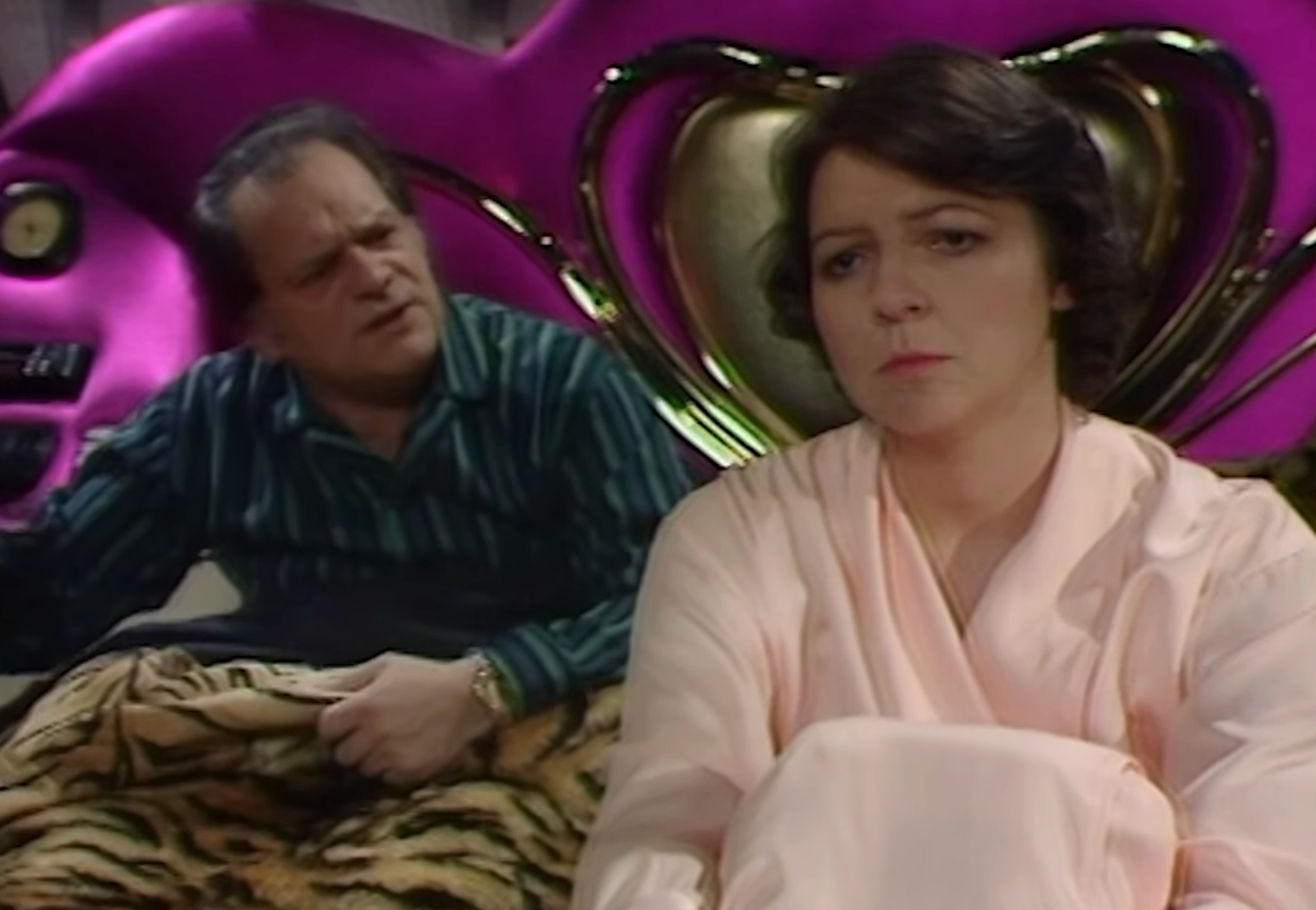 Del Boy (David Jason) en Raquel (Tessa Peake-Jones) in 'Only Fools and Horses'