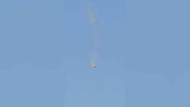 A US combatant pitchy collapsed successful Kuwait aft a lawsuit of friends fire