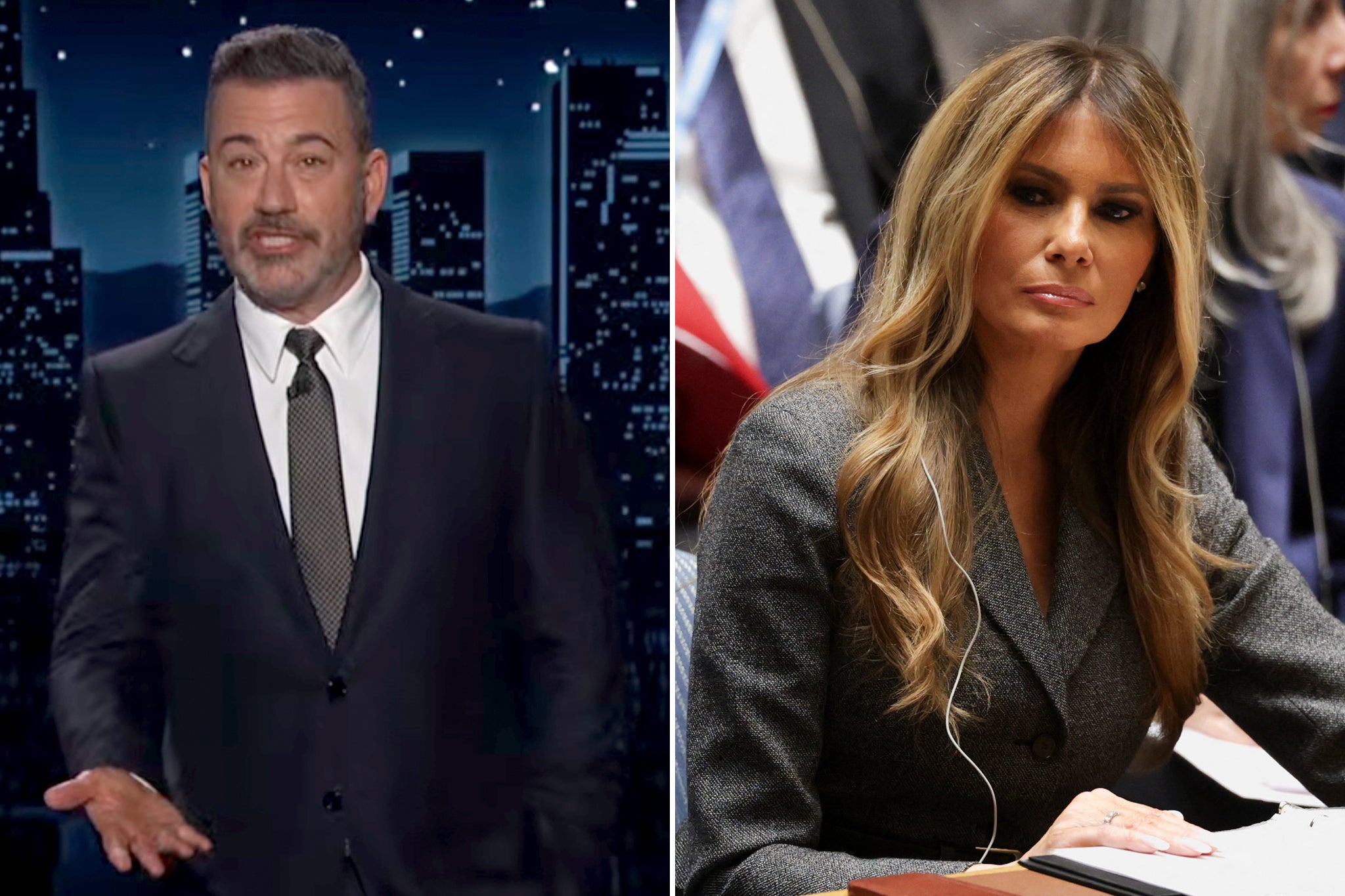 Jimmy Kimmel skewers Melania Trump’s UN Security Council meeting: ‘Those poor translators’