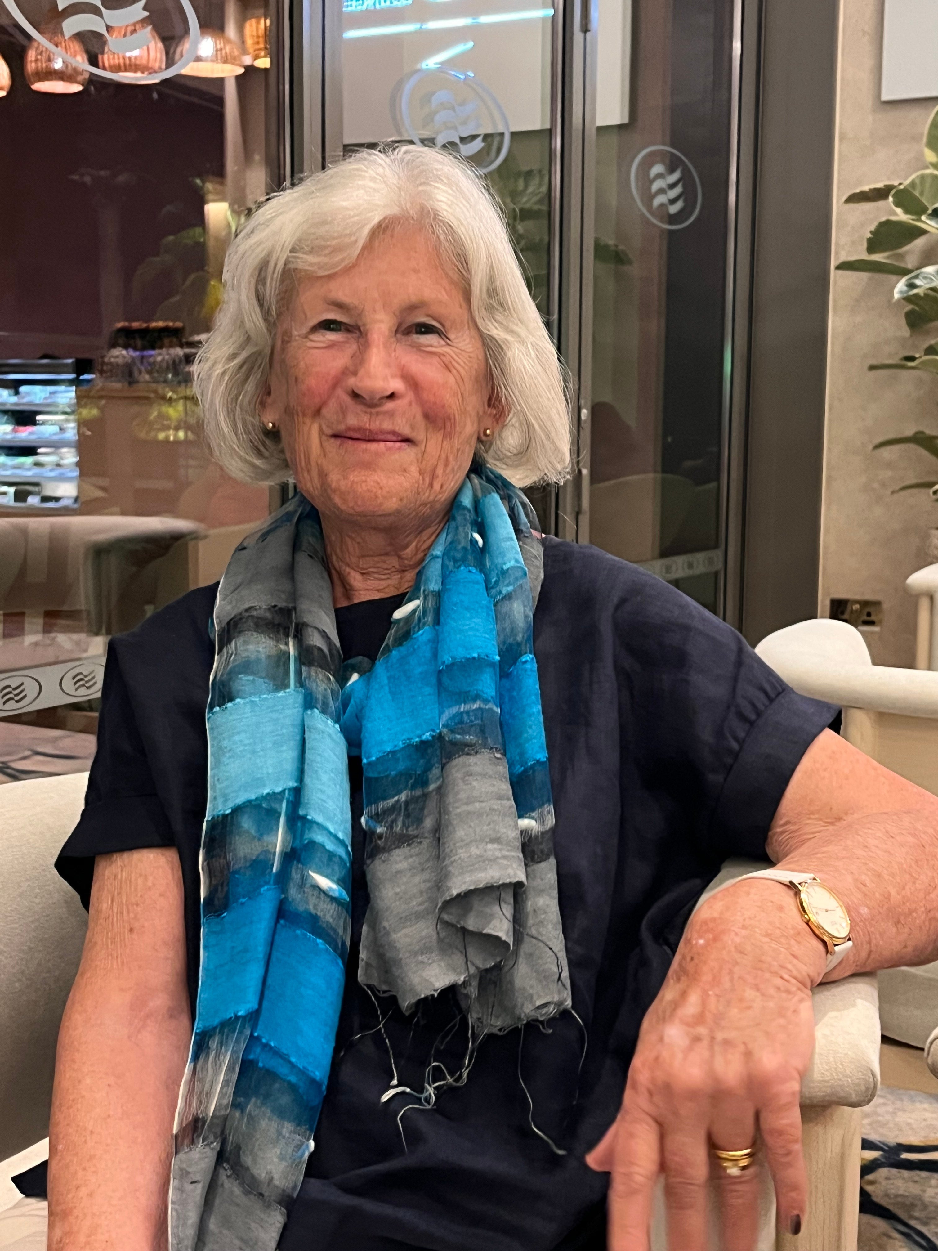 ‘I promised to take my late husband’s rare photos to Abu Dhabi. Now war has left me stranded’