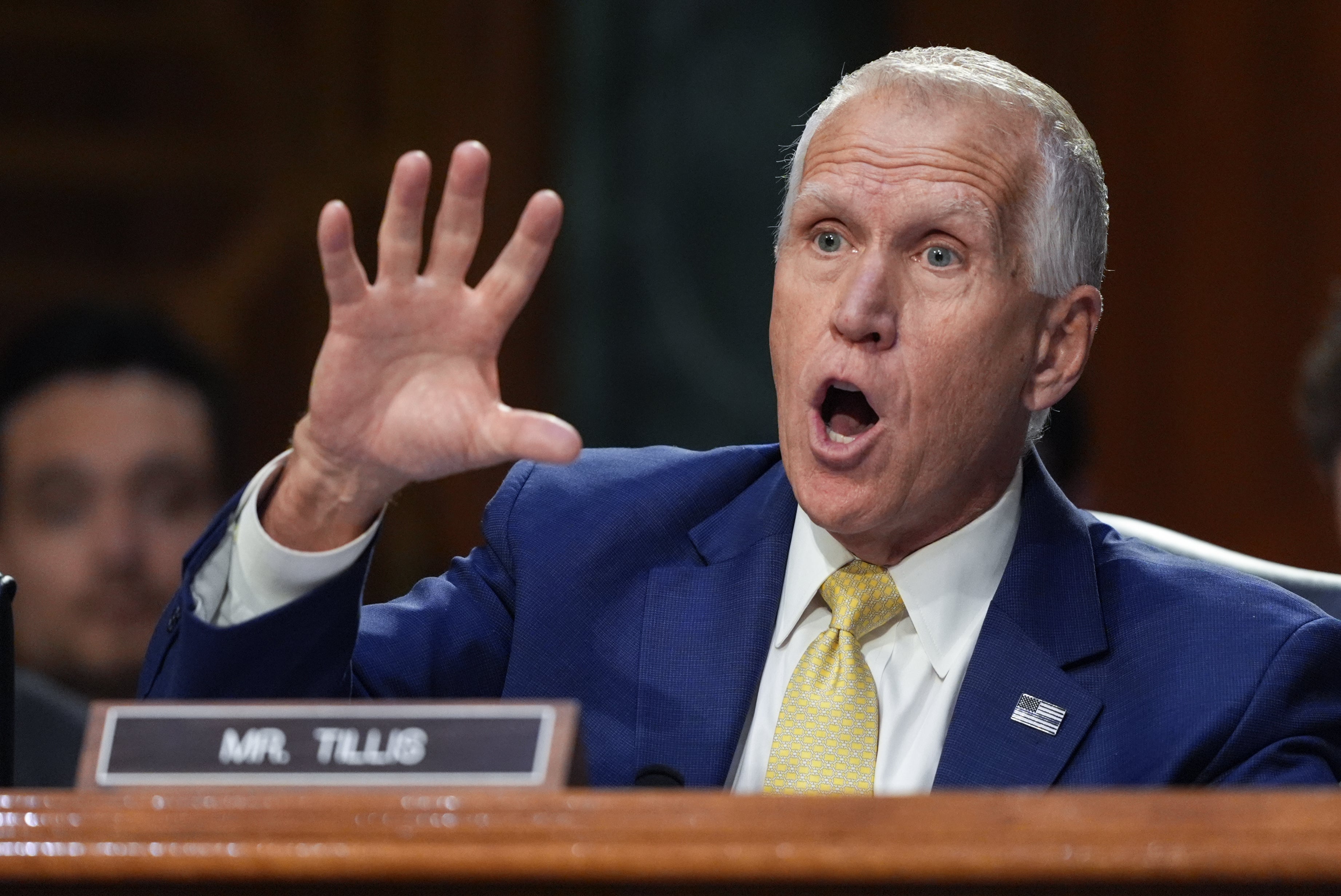 Republican Senator Thom Tillis called on Noem to resign after he compared her tenure at DHS to the time she admitted to killing a 14-month-old dog