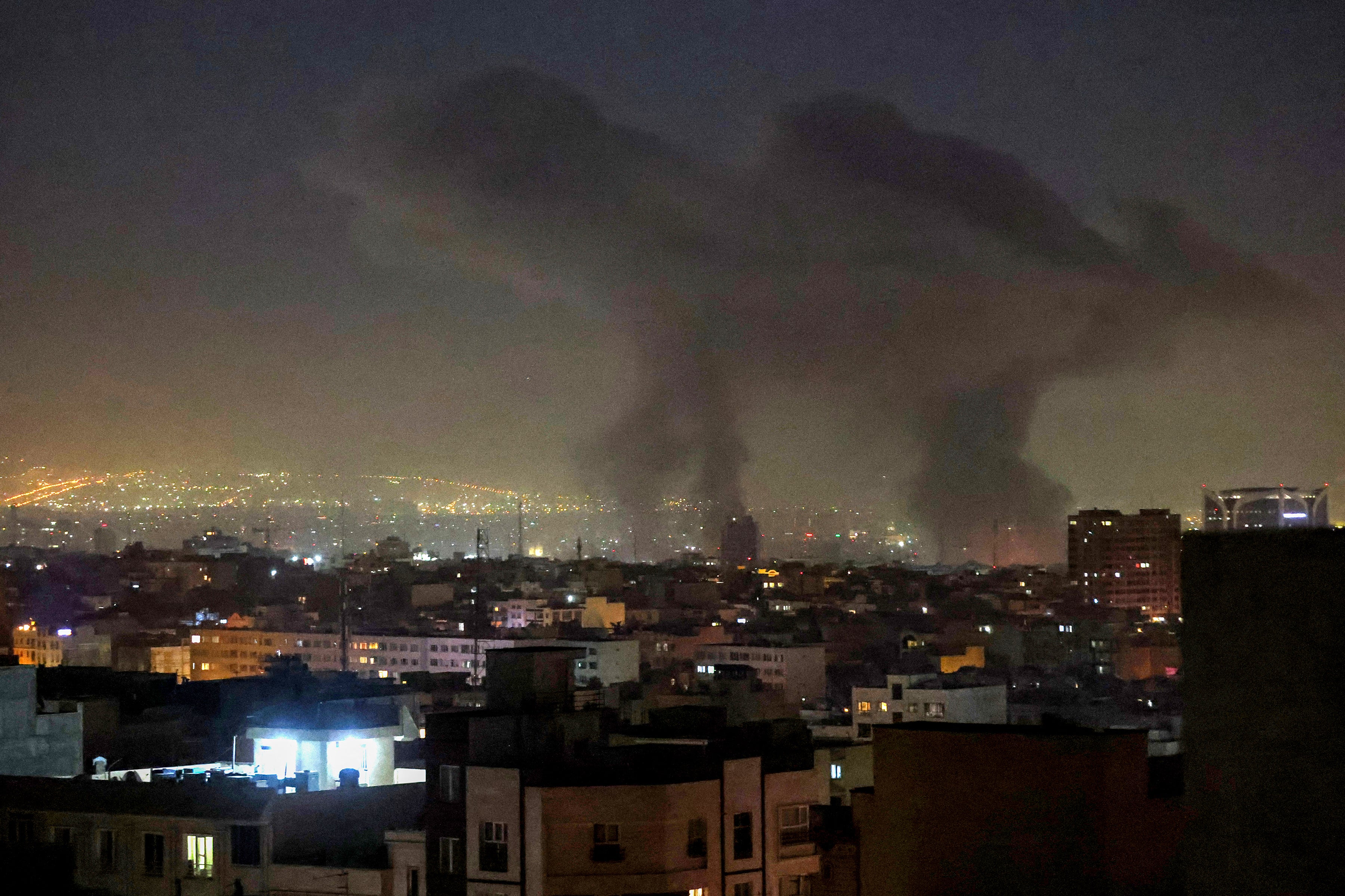 Hundreds have been killed in the onslaught on Tehran