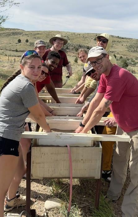 Denver Museum of Nature & Science volunteers and interns successful nan field