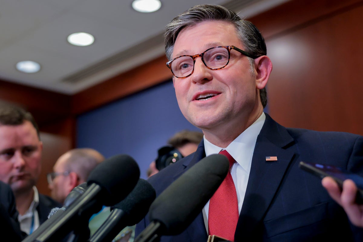 ‘We’re not at war right now’: House Speaker Johnson makes stunning claim after Trump’s barrage on Iran