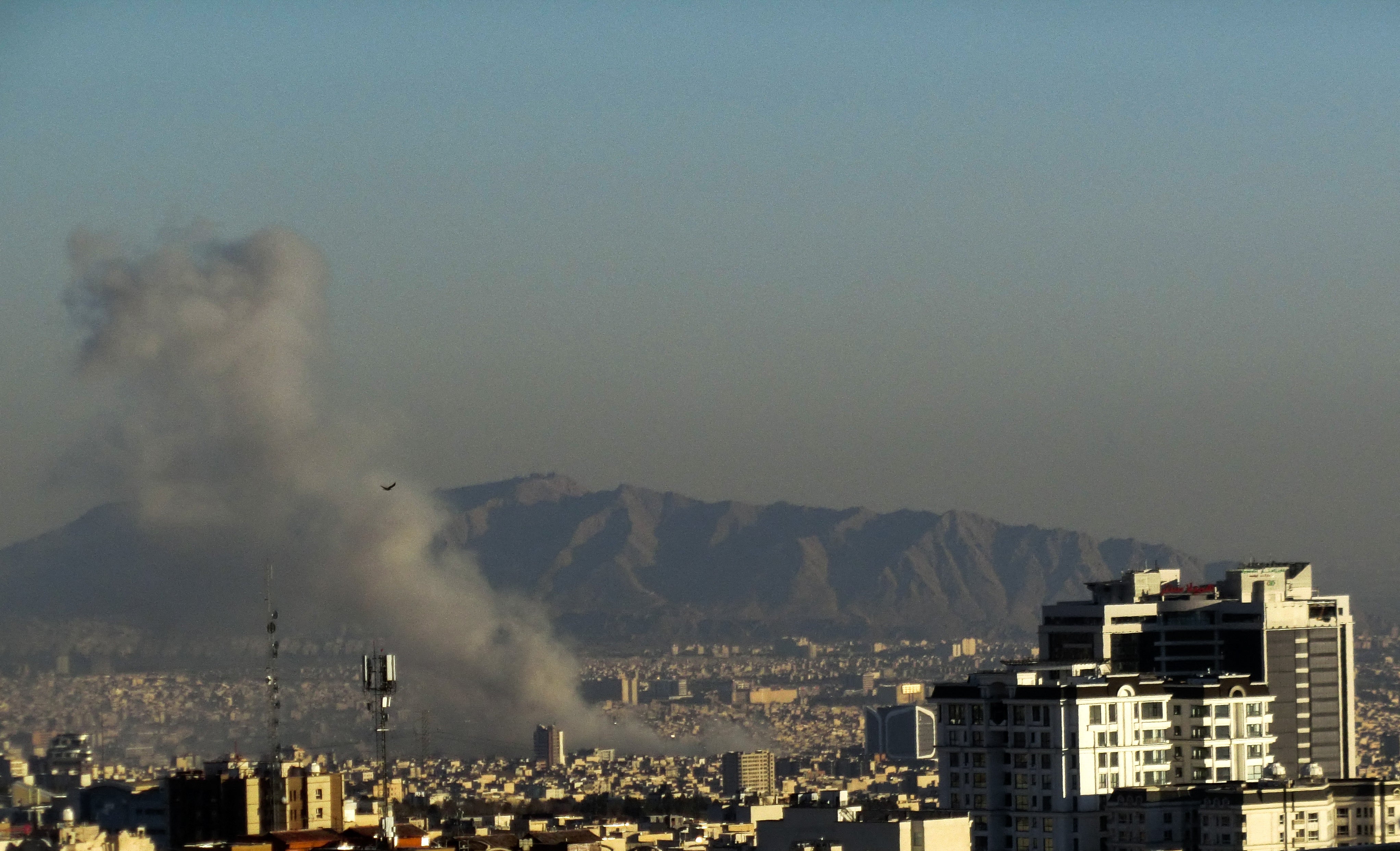 Photos showed pillars of fume and mounds of rubble successful Tehran pursuing nan US-Israeli strikes, which caused hundreds of deaths passim Iran, according to authorities media