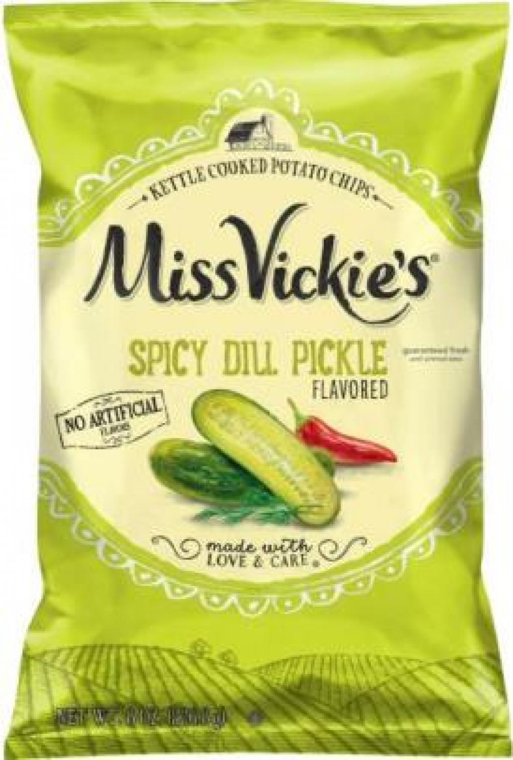 Miss Vickie’s Spicy Dill Pickle has been recalled because it may contain chips with milk