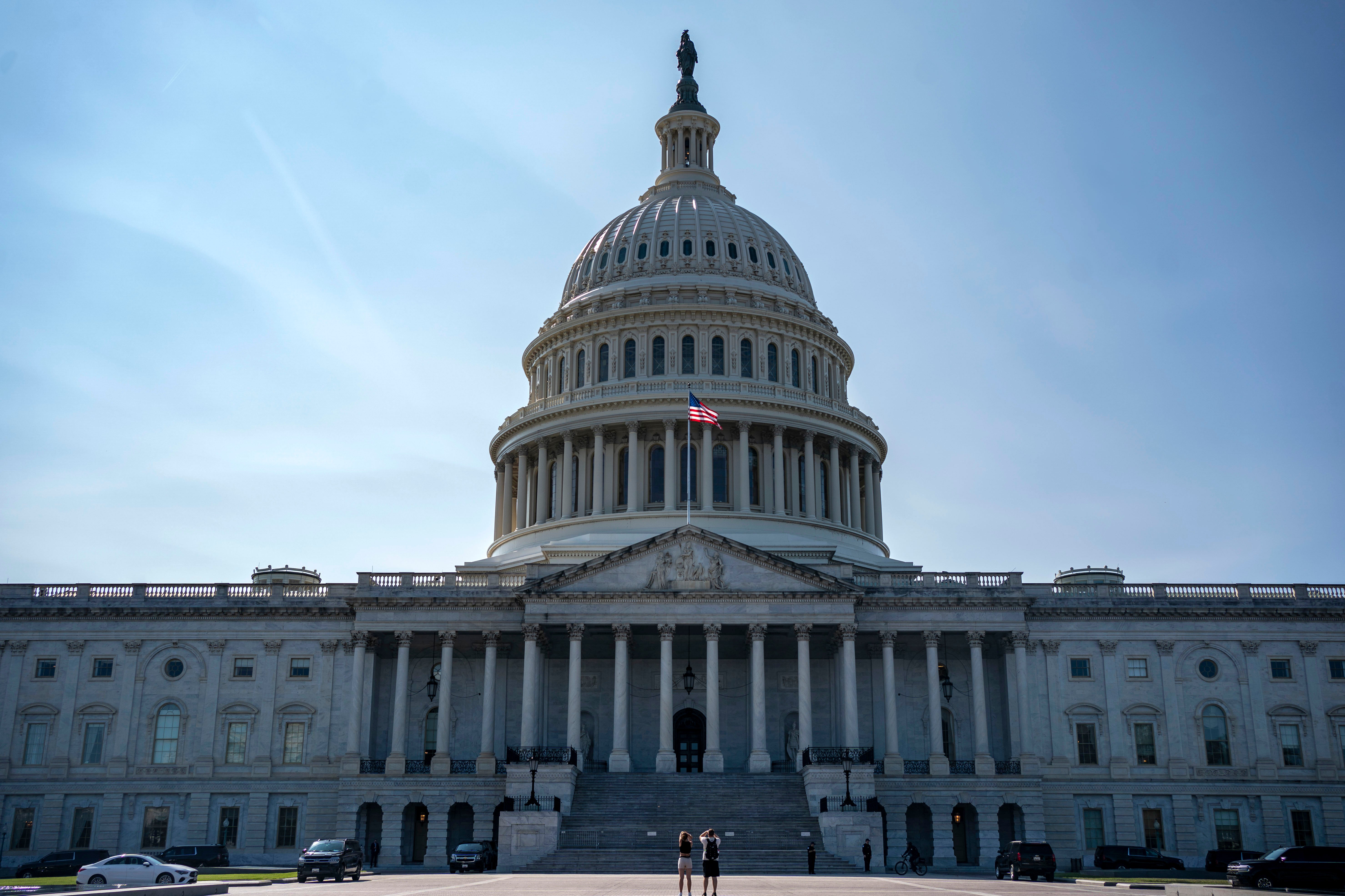 The protester was arrested and faces 3 counts each of assaulting a constabulary officer, resisting arrest, and unlawful demonstration
