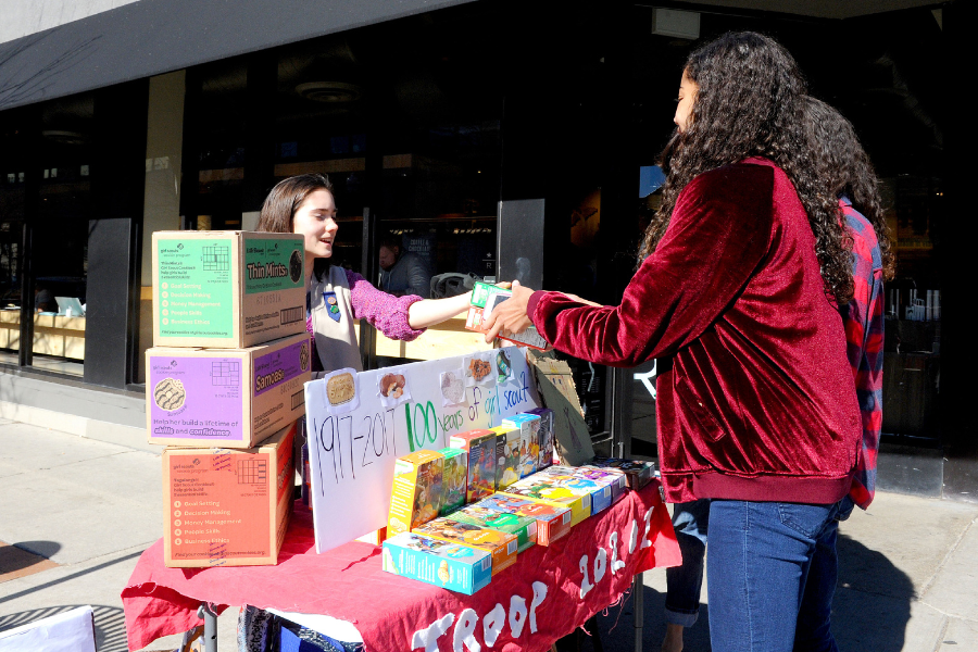 Girl Scouts ‘got in trouble’ for selling cookies outside a NJ weed dispensary — but their sales were sky high