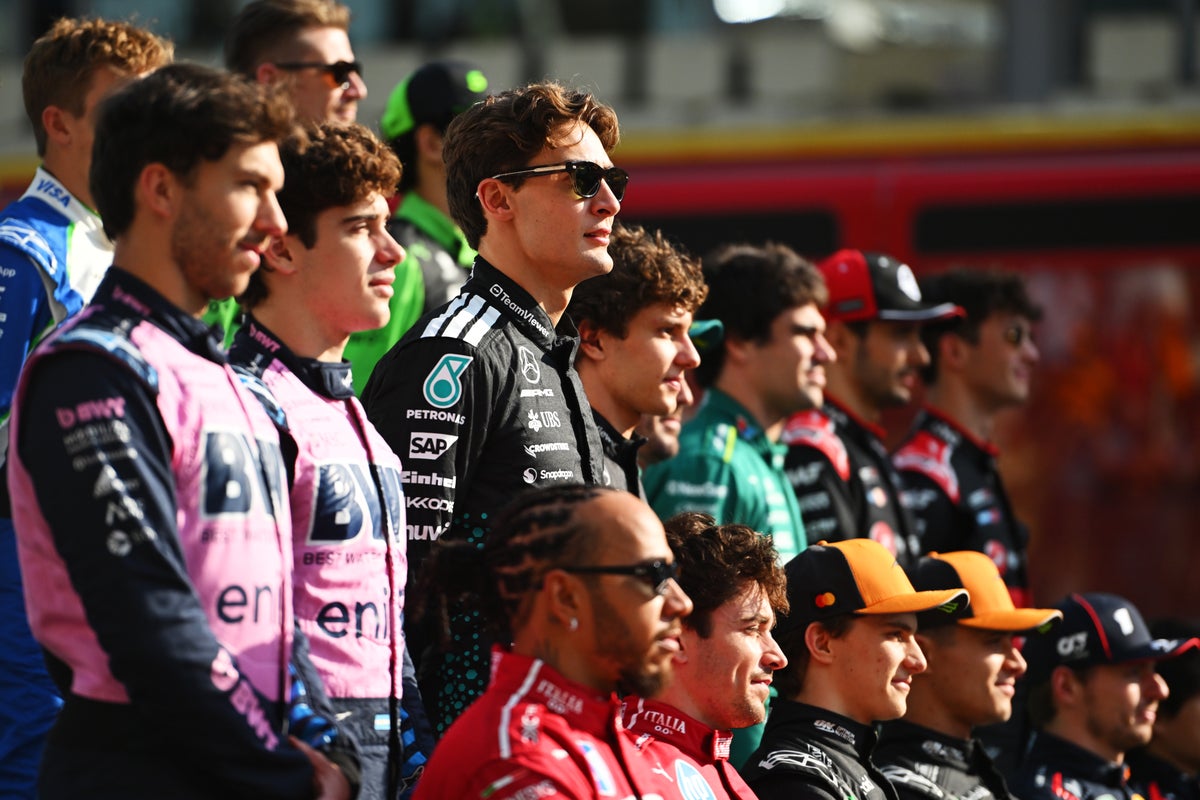 F1 grid: Starting positions for Australian Grand Prix