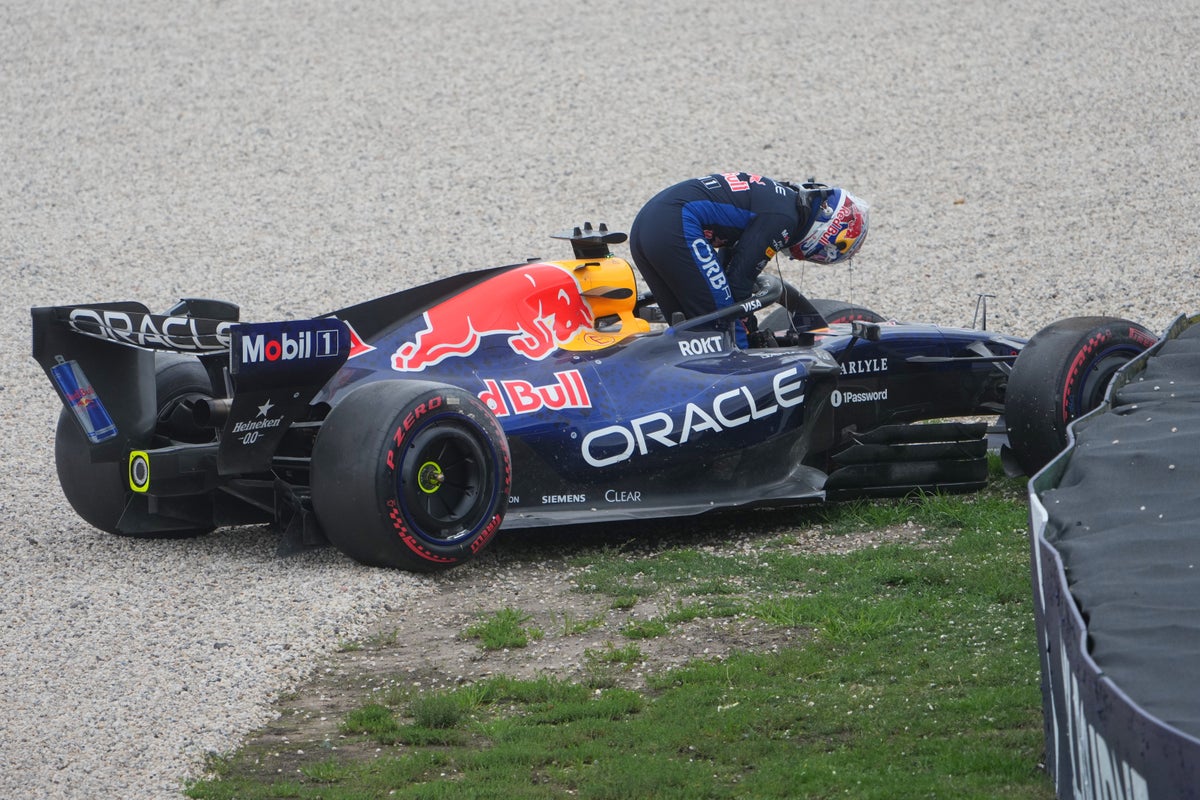 Max Verstappen left ‘drained’ after crash — with George Russell buoyant following Australian GP pole