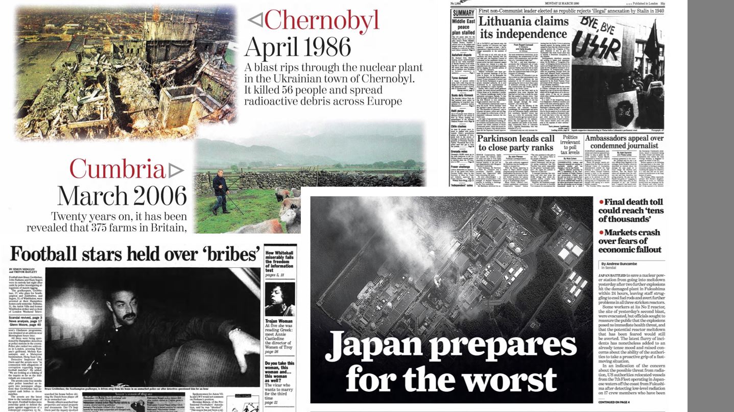 This Week in History: Chernobyl sheep, football bribes and another Mandelson scandal