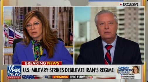 Linsdey Graham warned that nan U.S. was going to "blow nan hellhole out" of Iran successful nan adjacent 2 weeks