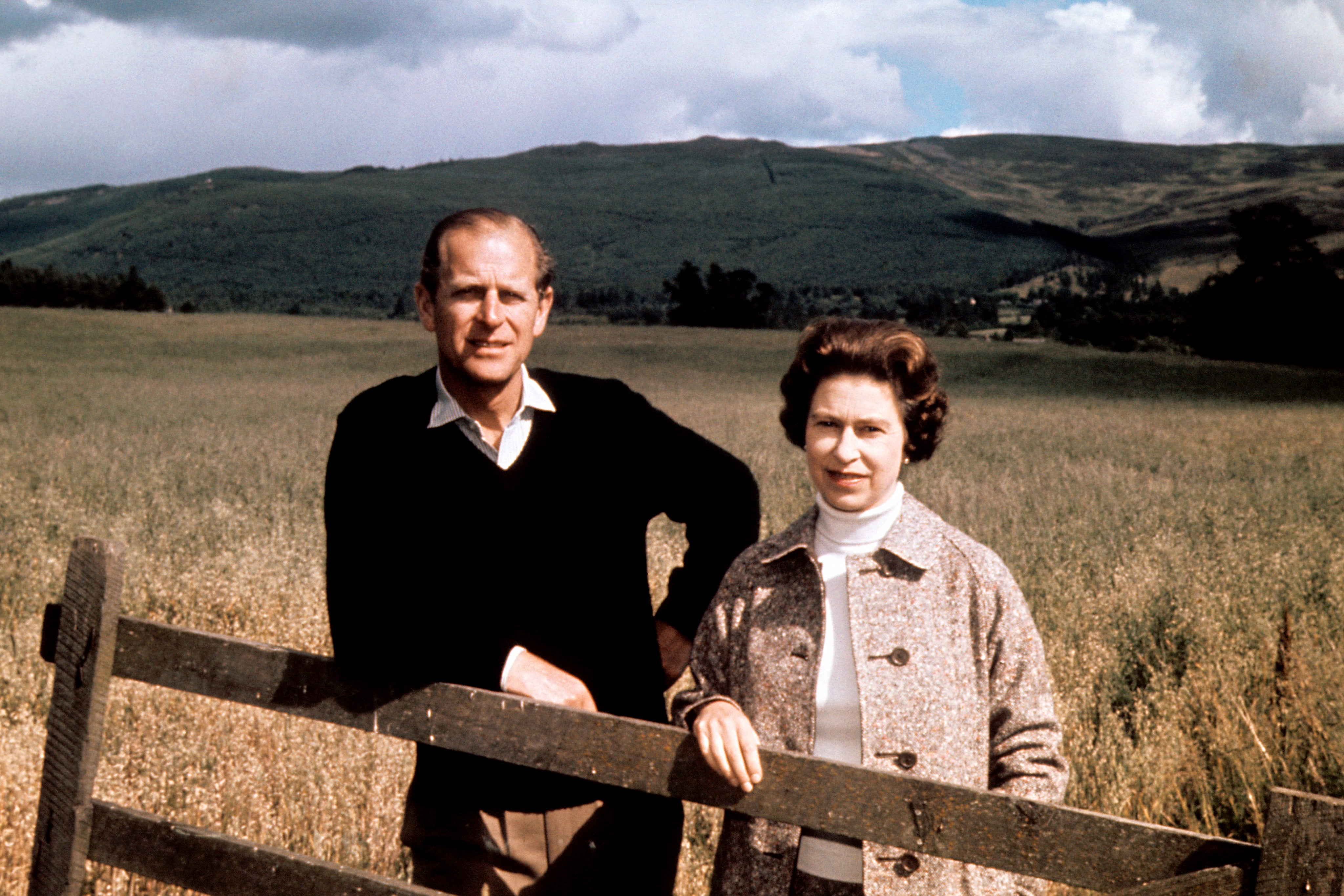Queen Elizabeth II and the Duke of Edinburgh at Balmoral in 1972 (PA Archive/PA)