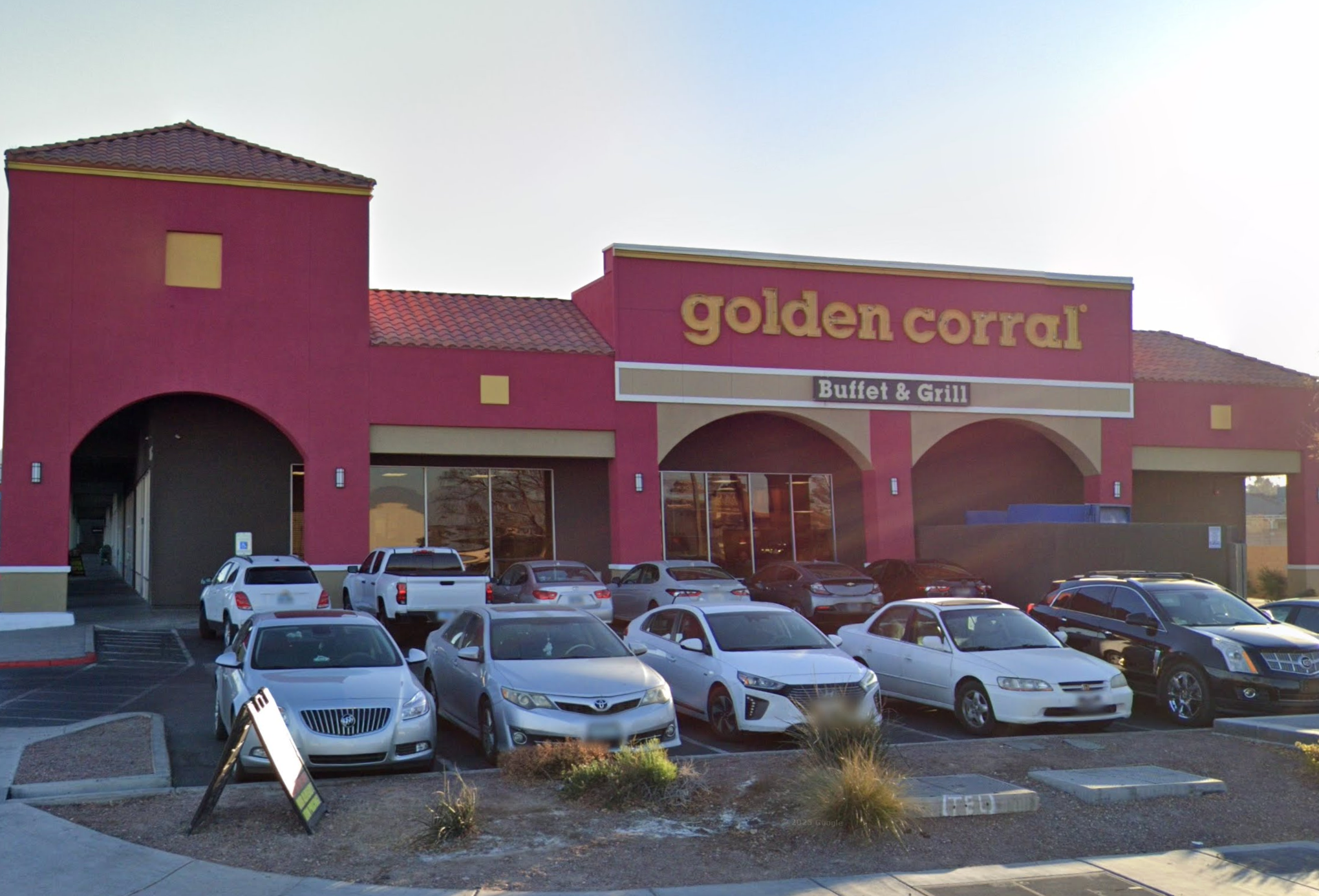 A man was allegedly attacked with a fork and left with 'irreversible injuries' at a Golden Corral in Henderson
