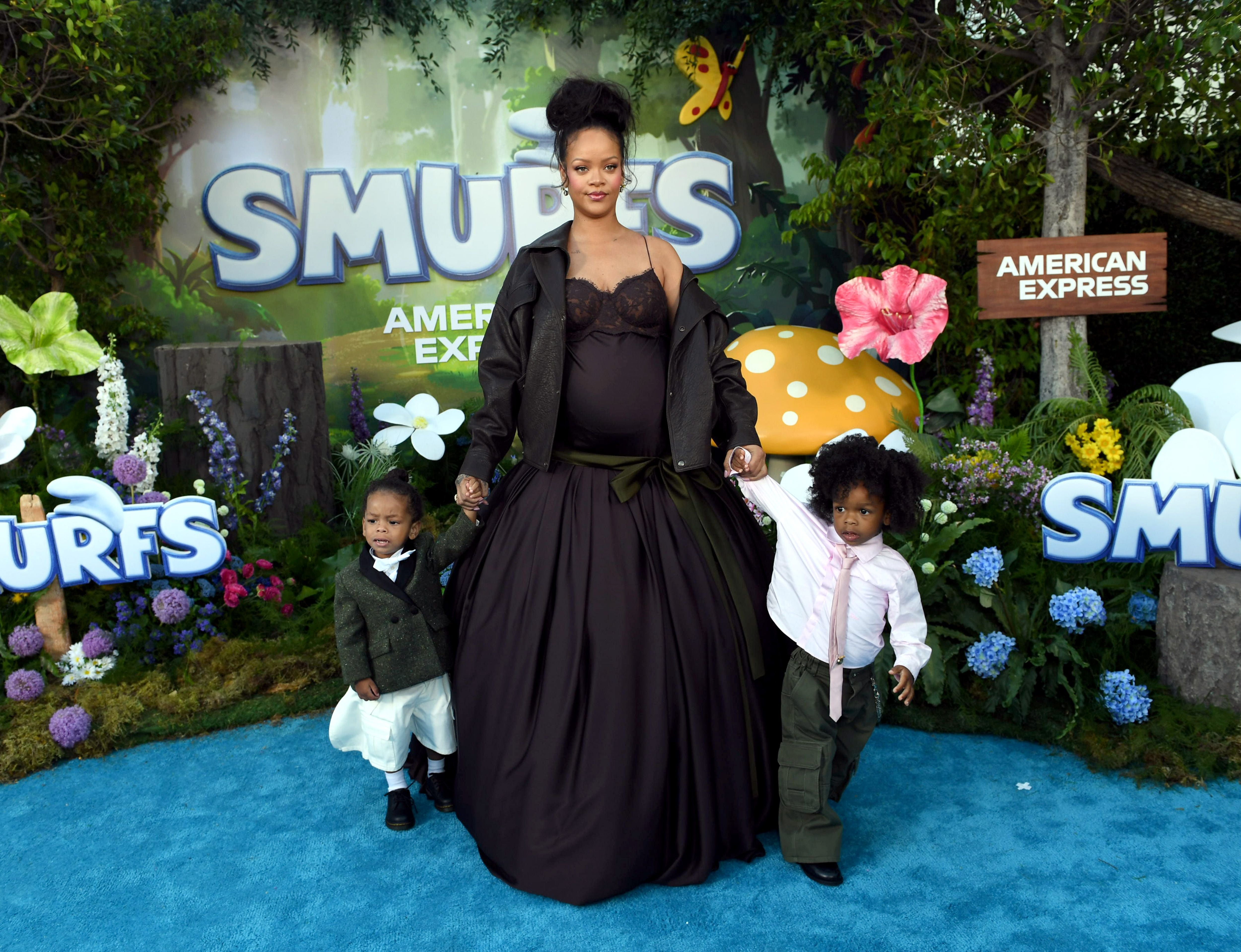 Rihanna shares nan Beverly Hills spot pinch partner A$AP Rocky, pinch whom she has 3 children