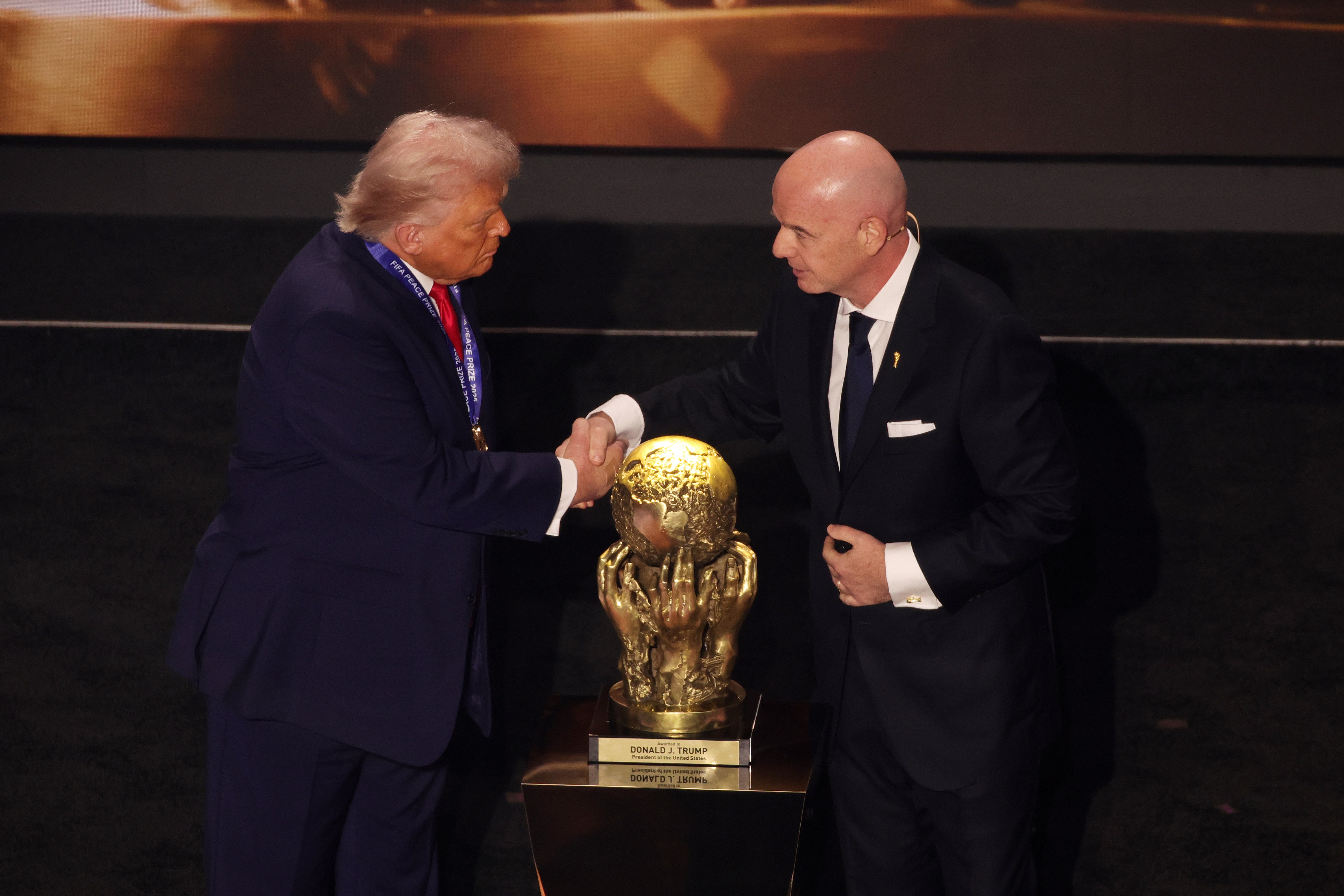 Gianni Infantino said connected Tuesday that he met pinch US President Donald Trump to talk preparations for nan upcoming tournament