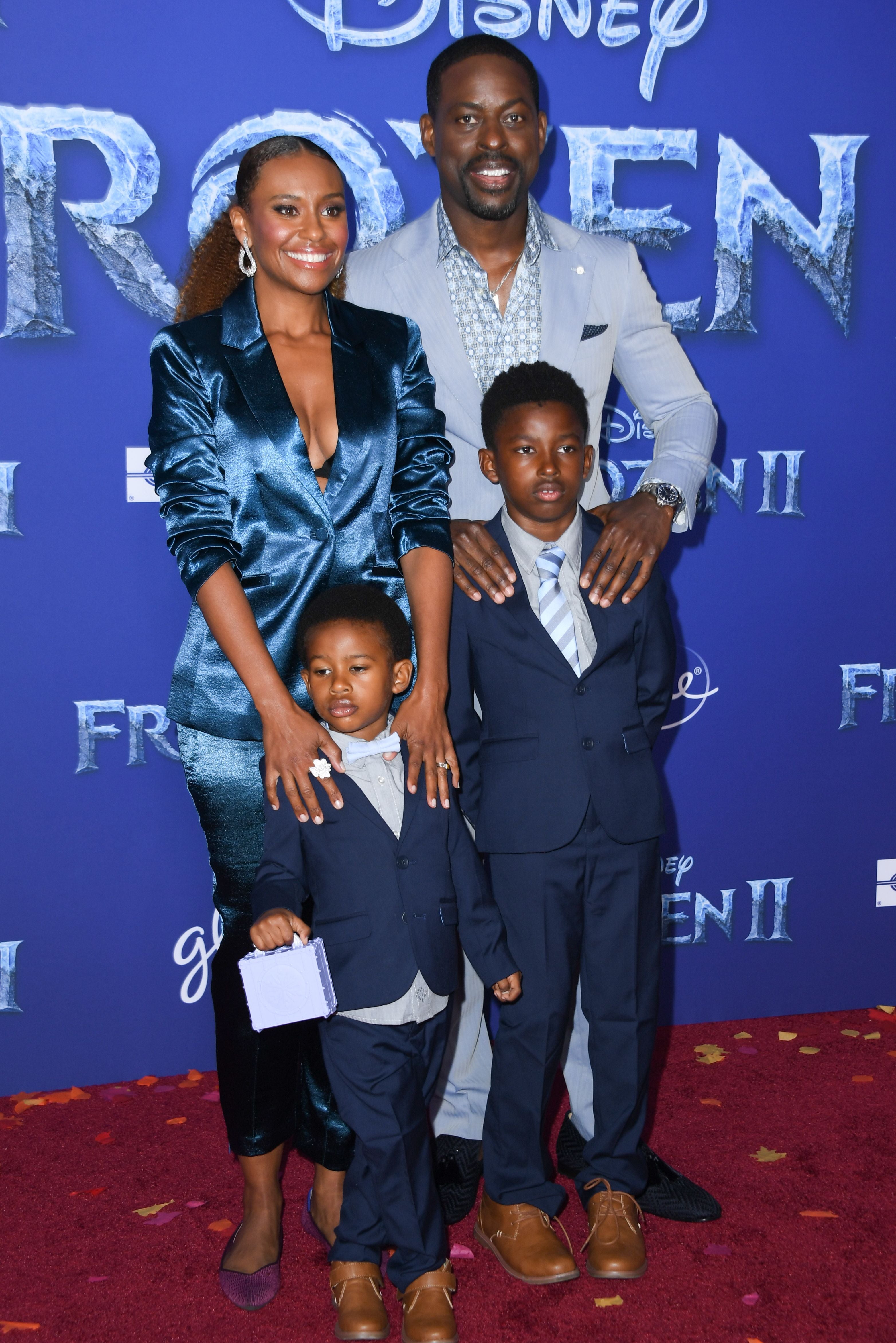 Sterling K Brown shares two sons with his wife Ryan Michelle Bathe
