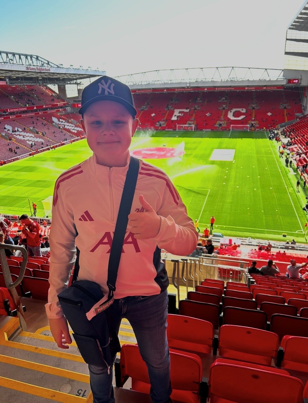 Ollie's symptoms first started in December 2024