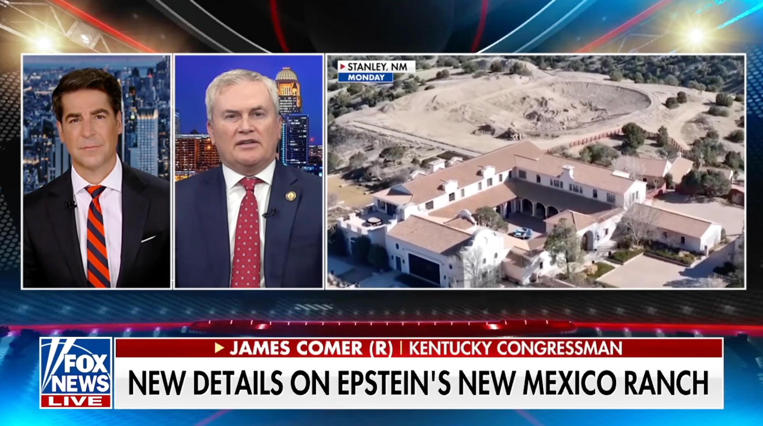 MAGA lawmaker claims Trump admin halted previous search of Epstein’s Zorro Ranch
