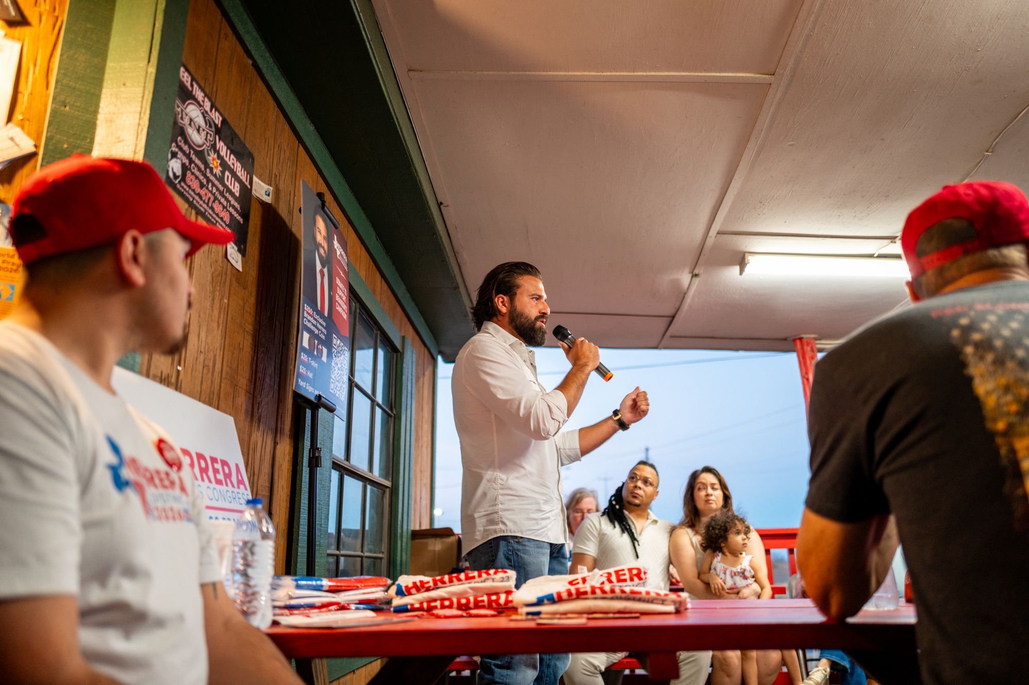 Herrera was endorsed by Trump to correspond Texas’ 23rd legislature territory connected Wednesday