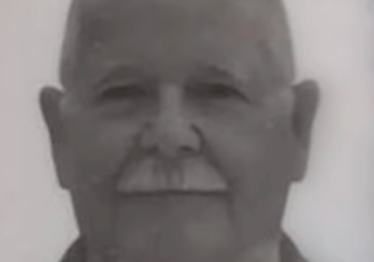Police are presently awaiting nan results of deceased 72-year-old Thomas David Harmon (pictured)