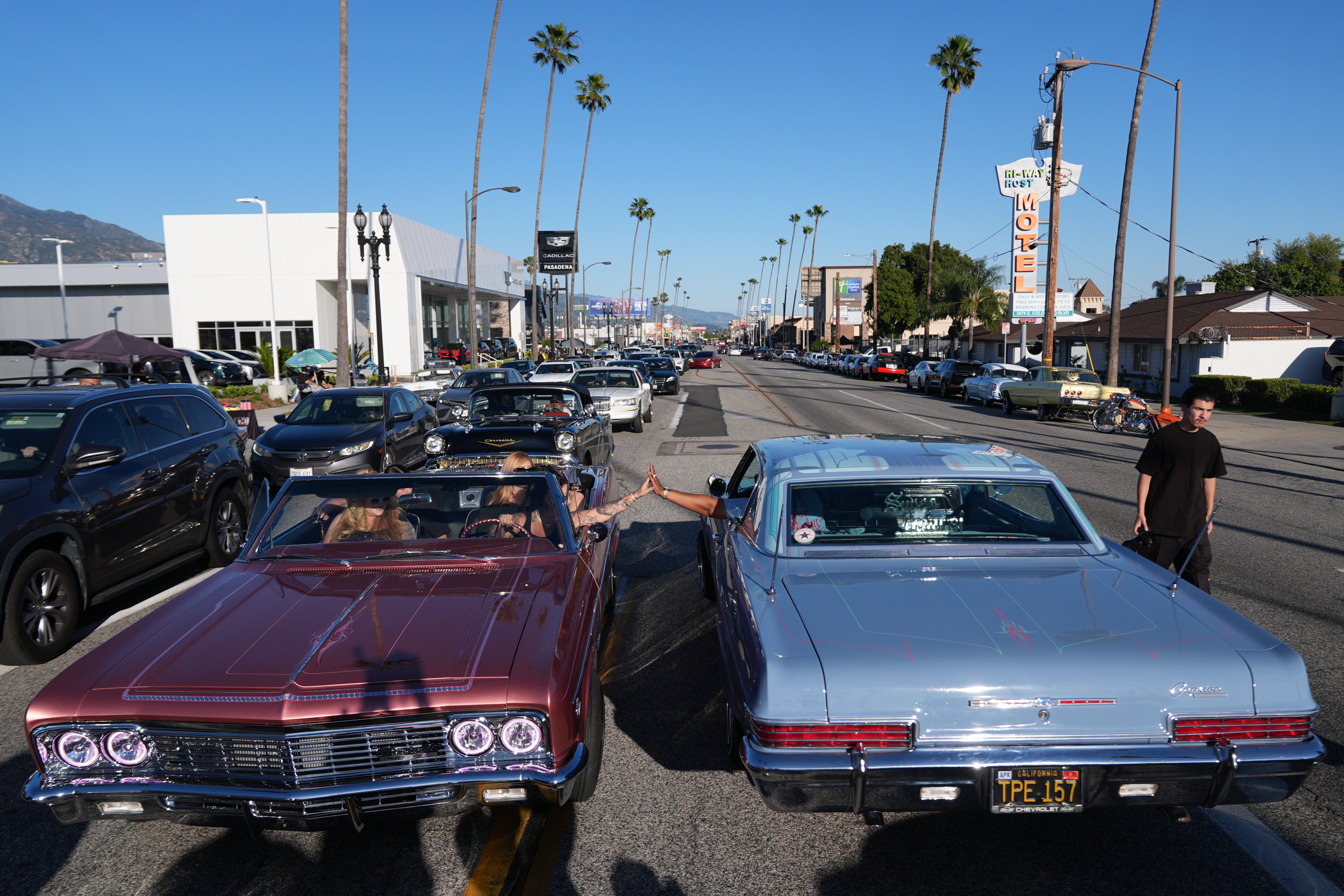 In nan 1980s, immoderate cities imposed anti-cruising laws and tallness restrictions, often seen arsenic targeting Chicano younker and associating lowriders pinch gangs contempt nan community's accent connected artistry and family