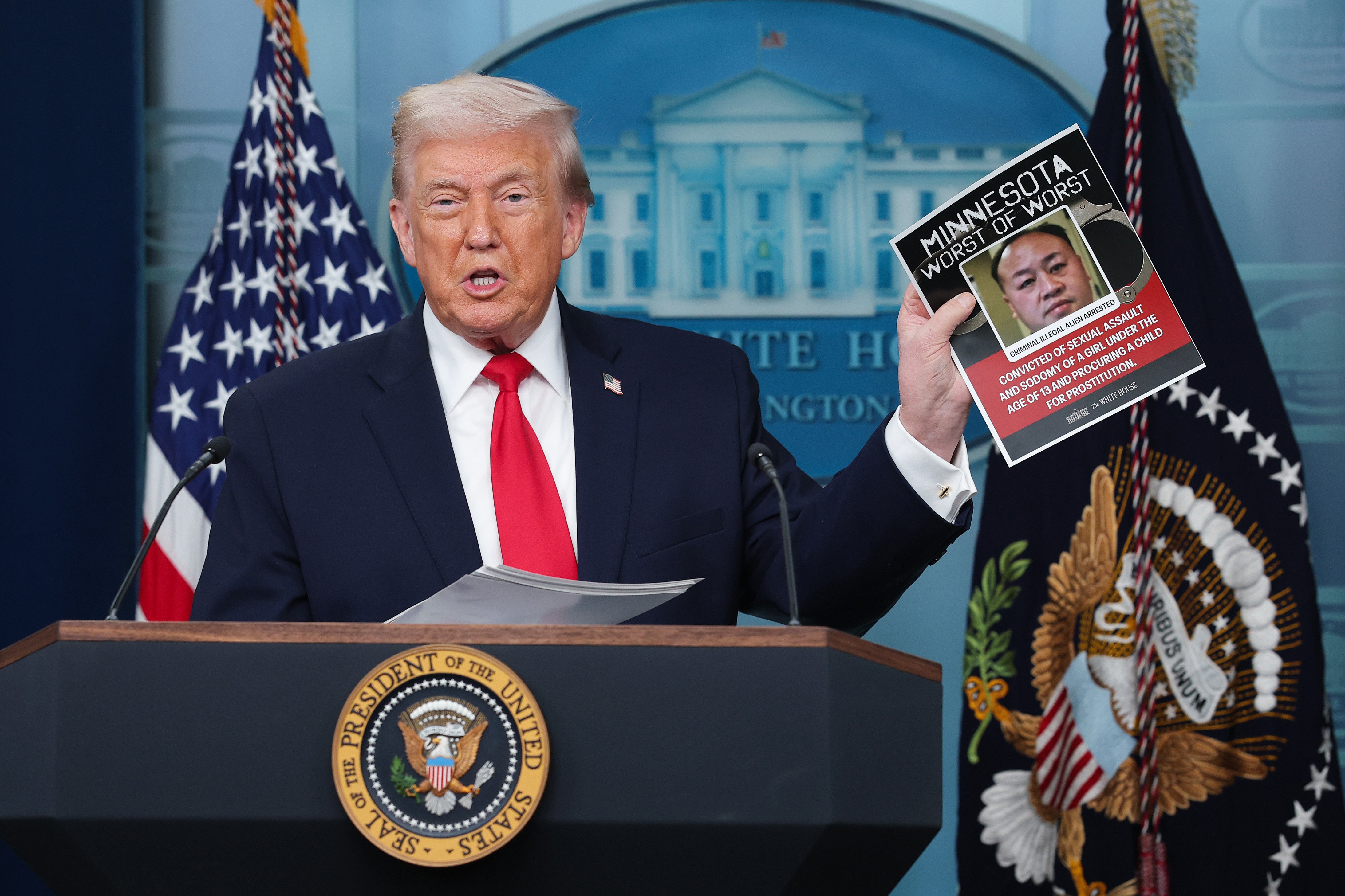 A group of President Donald Trump’s apical friends has formed a conjugation to push his squad to resume its fierce anti-immigration operation, including raids successful cities, alternatively of focusing solely connected deporting convulsive criminals